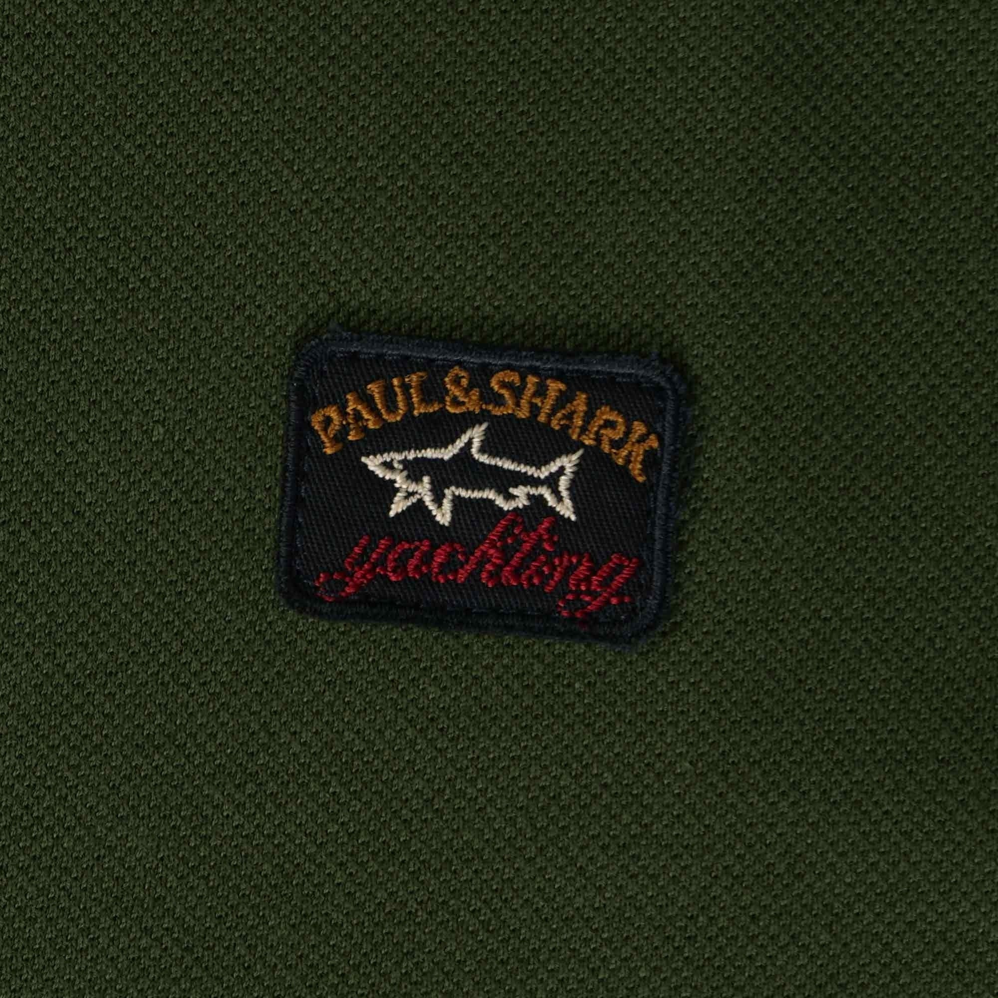 Paul and Shark Short Sleeve Polo Shirt - Khaki