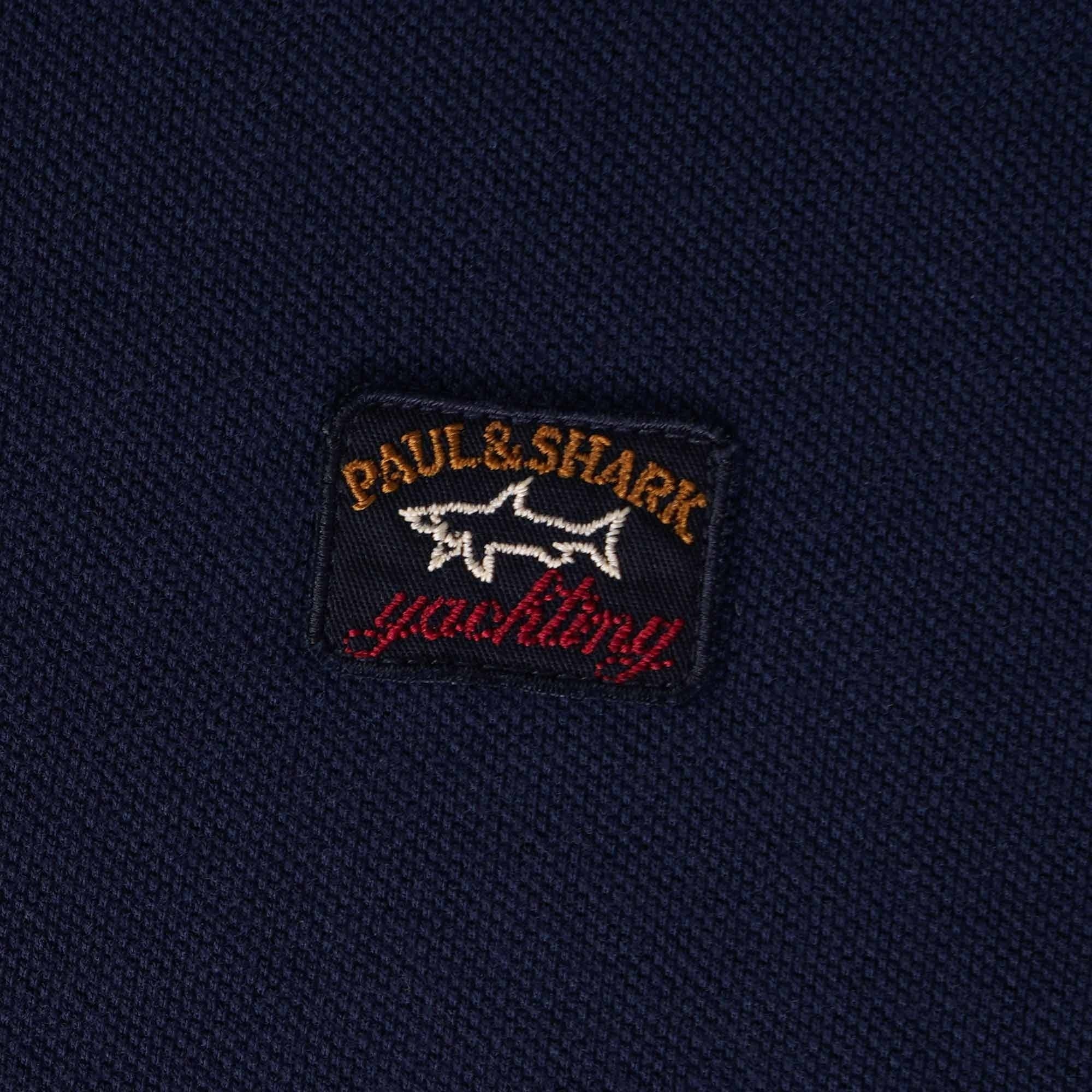 Paul and Shark Short Sleeve Polo Shirt - Navy Blue