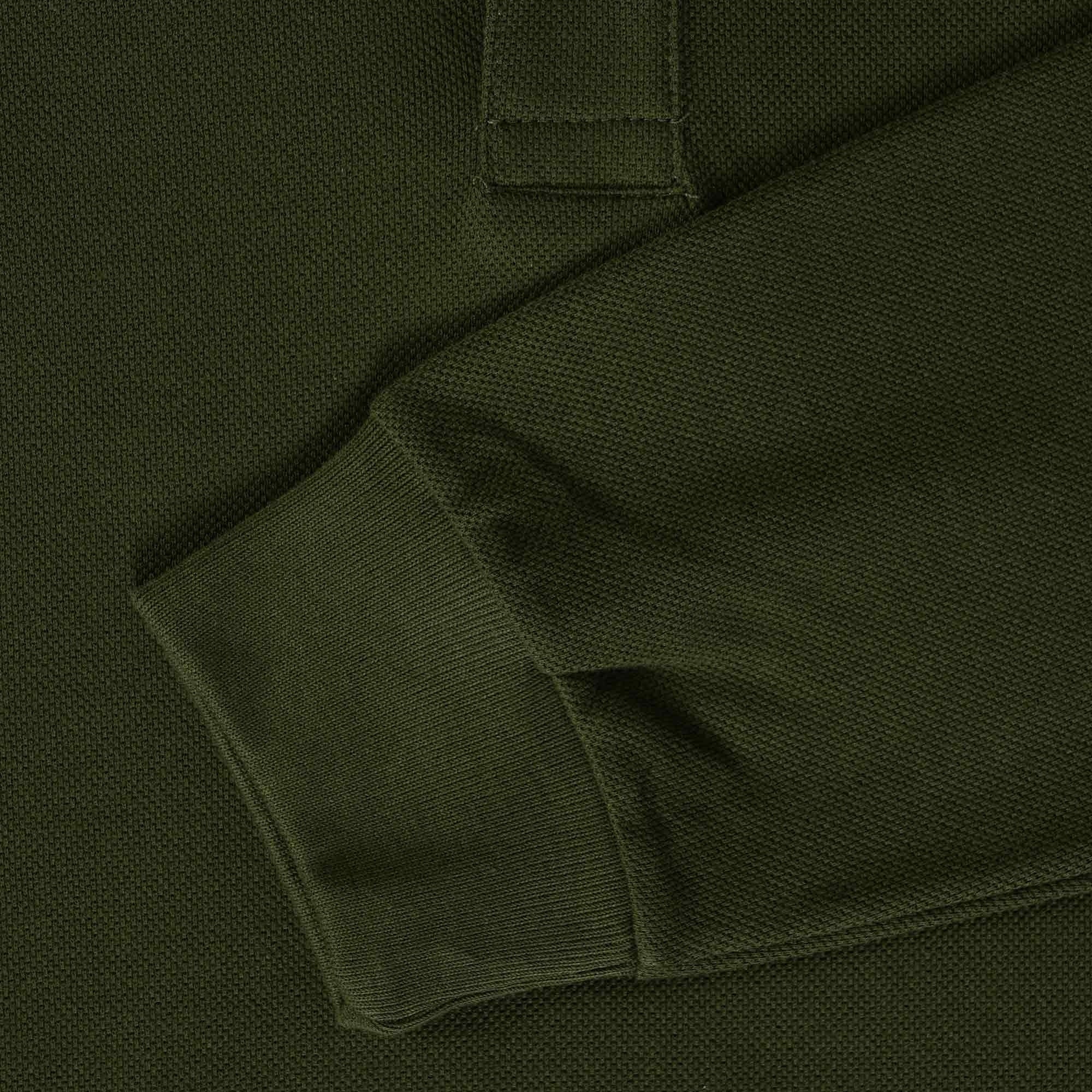 Paul and Shark Long Sleeve Polo Shirt - Khaki