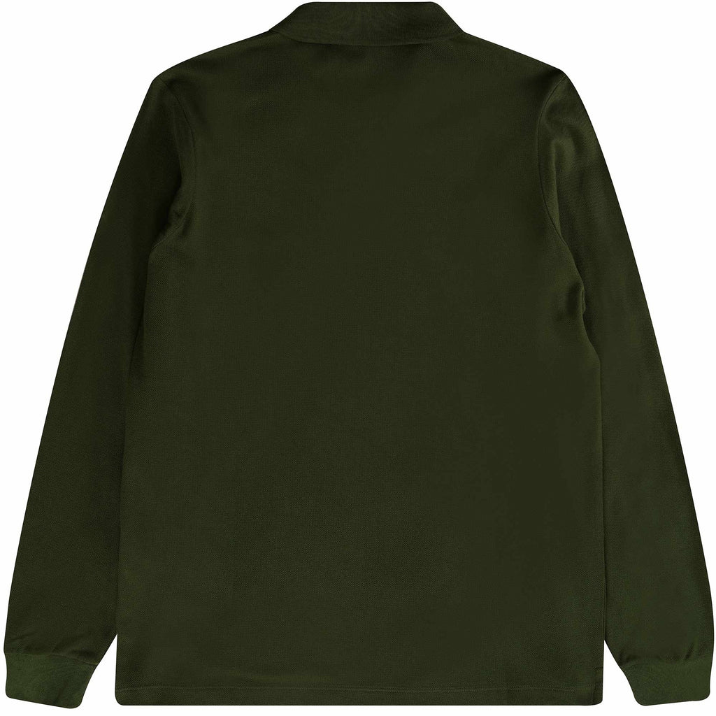 Paul and Shark Long Sleeve Polo Shirt - Khaki