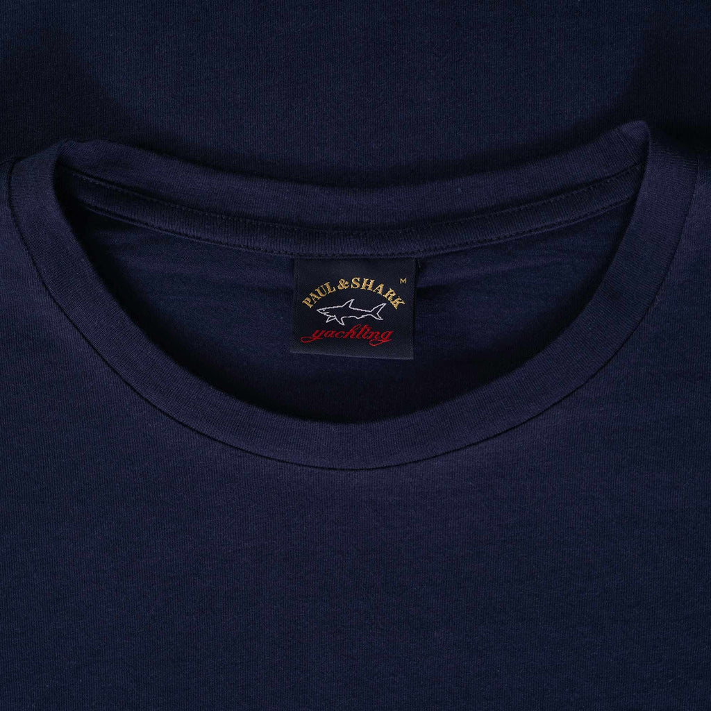 Paul and Shark Short Sleeve T-shirt - Blue