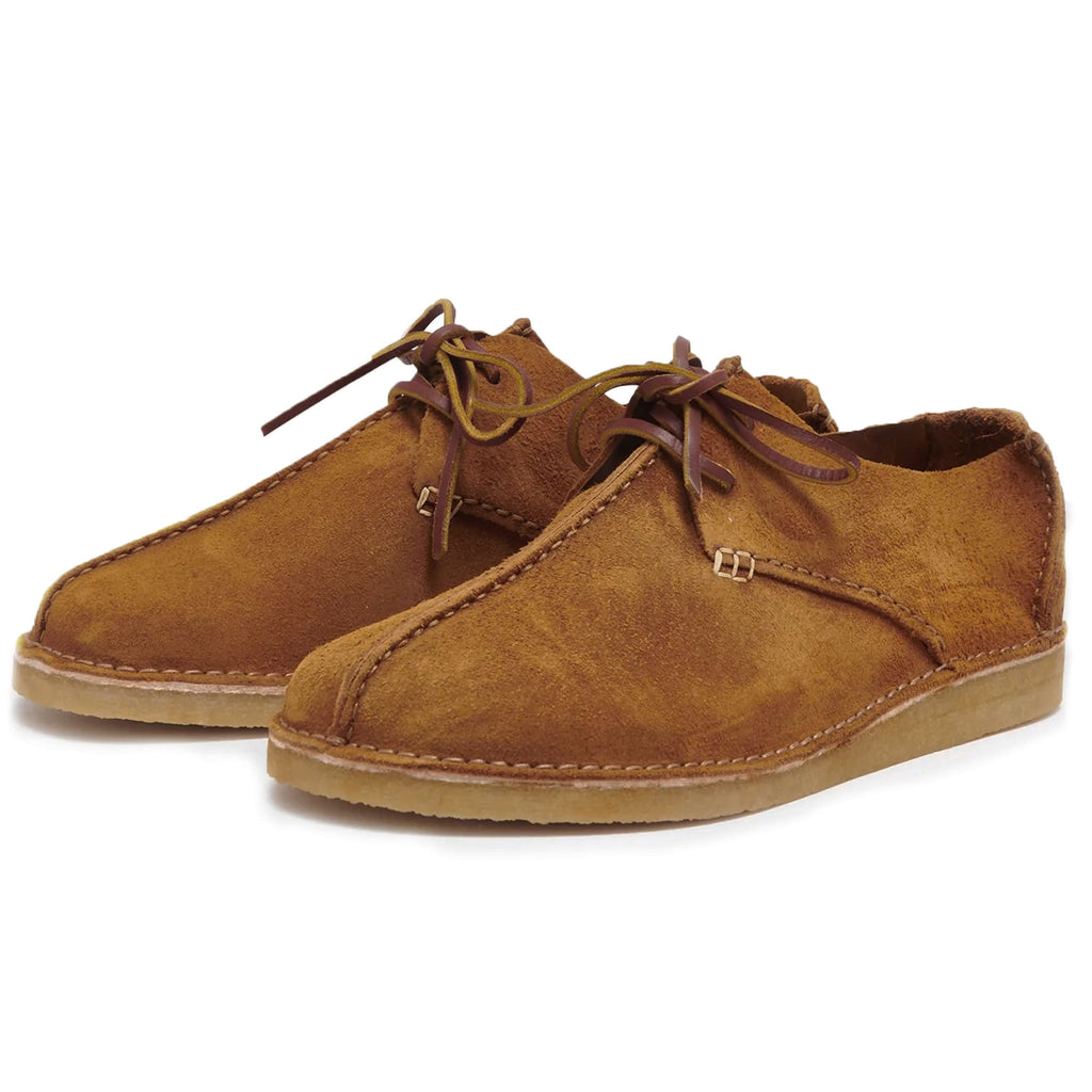 Yogi Caden Centre Seam Reverse Leather Shoe - Canary Yellow
