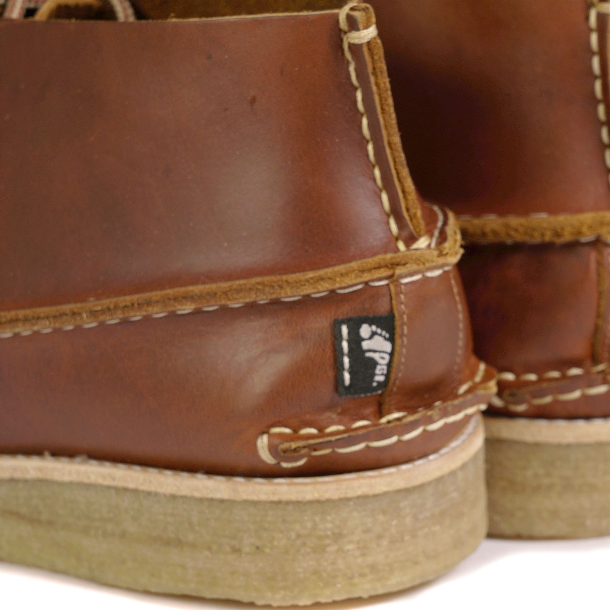 Yogi Fairfield Leather Lace Up Boot - Apricot