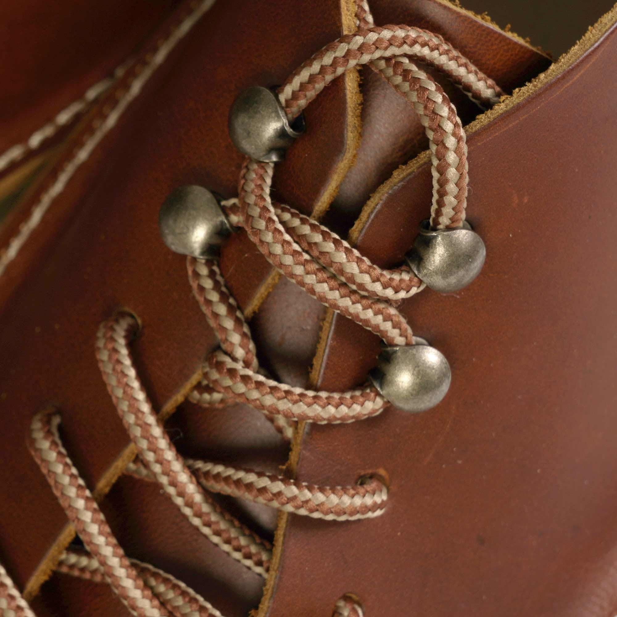 Yogi Fairfield Leather Lace Up Boot - Apricot