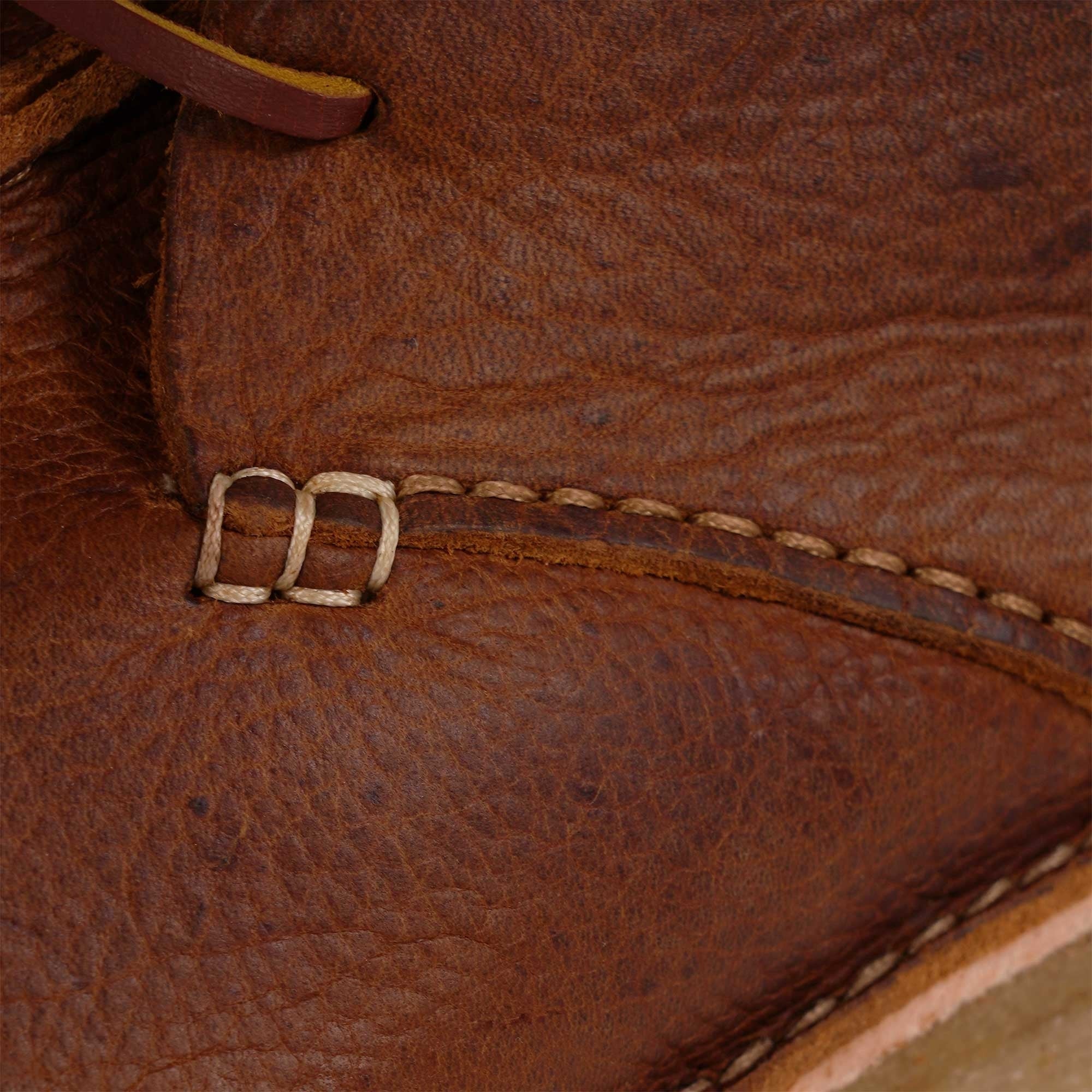 Yogi Caden Centre Seam Leather Shoe - Chestnut