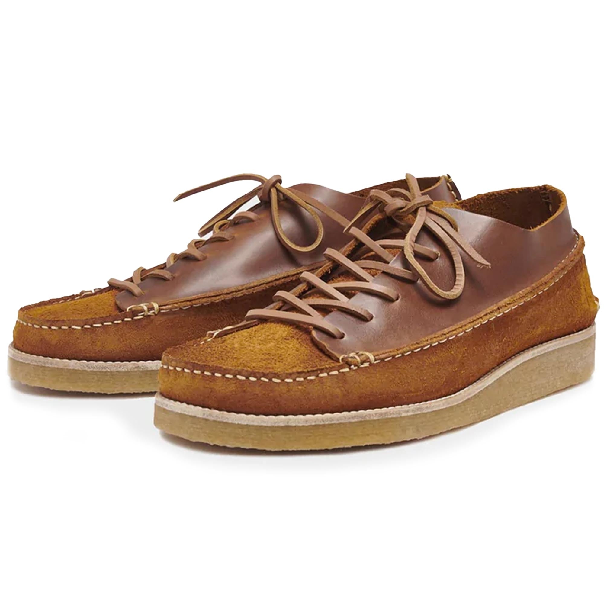 Yogi Finn Leather/Suede Lace Up Shoe - Canary