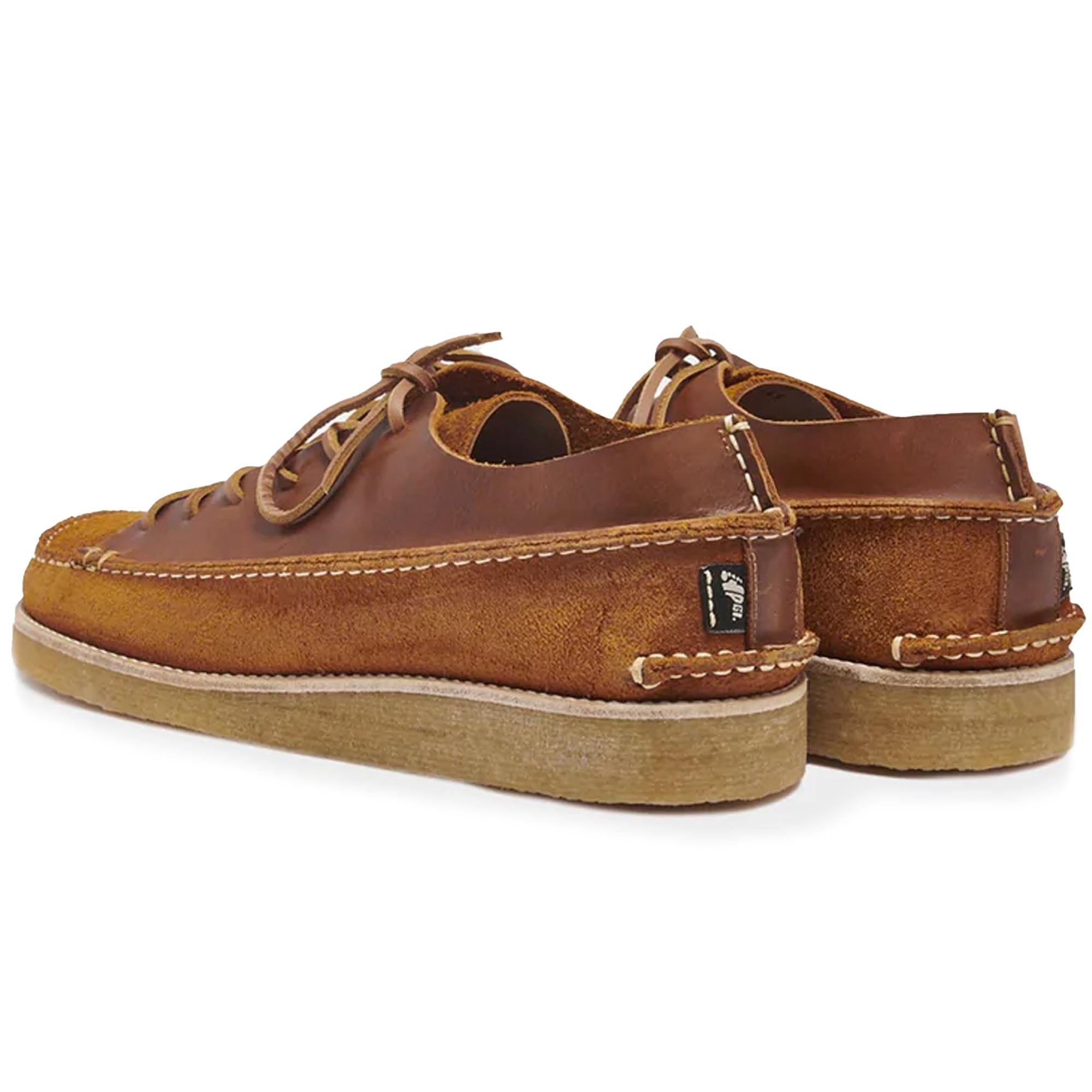 Yogi Finn Leather/Suede Lace Up Shoe - Canary