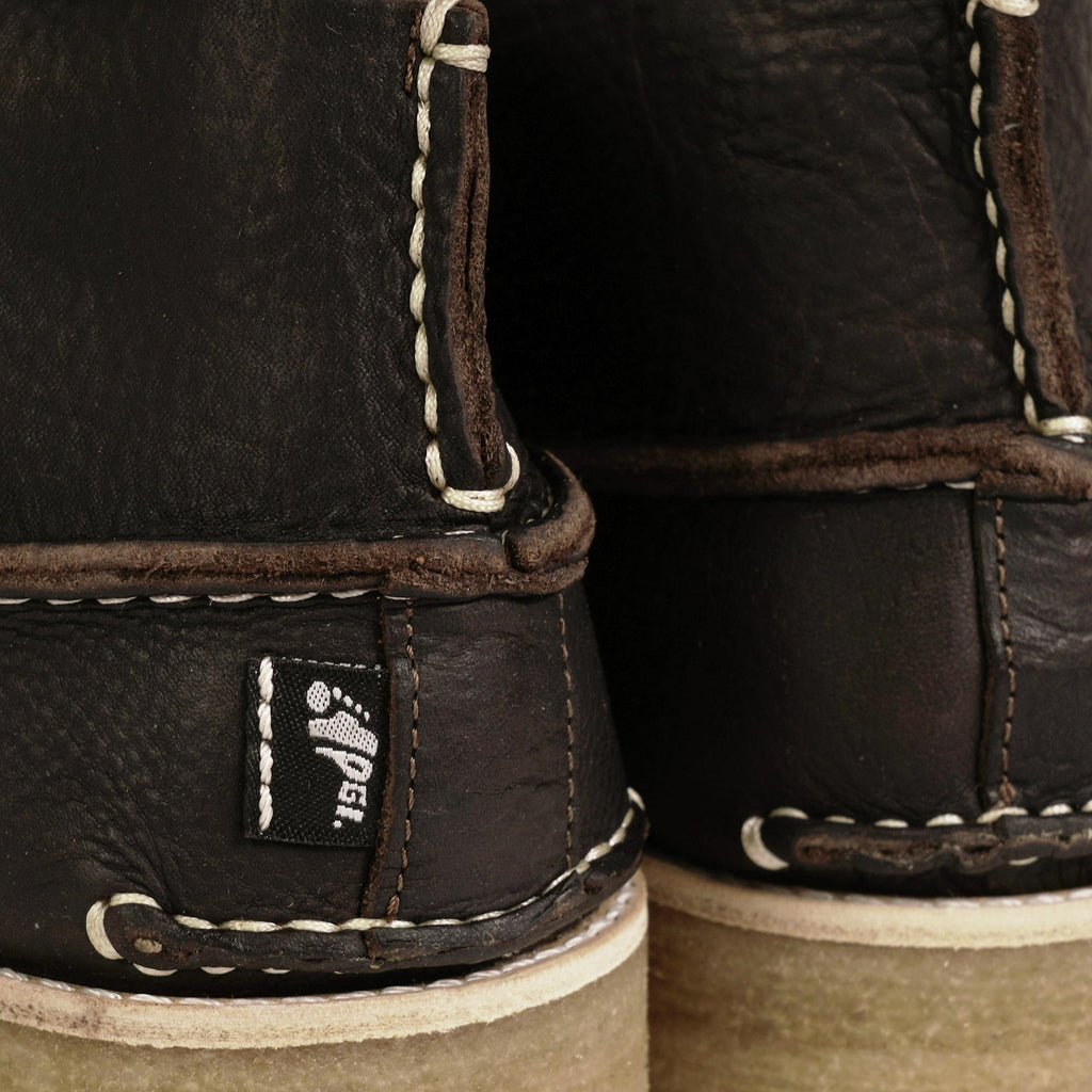 Yogi Fairfield Leather Lace Up Boot - Dark Brown