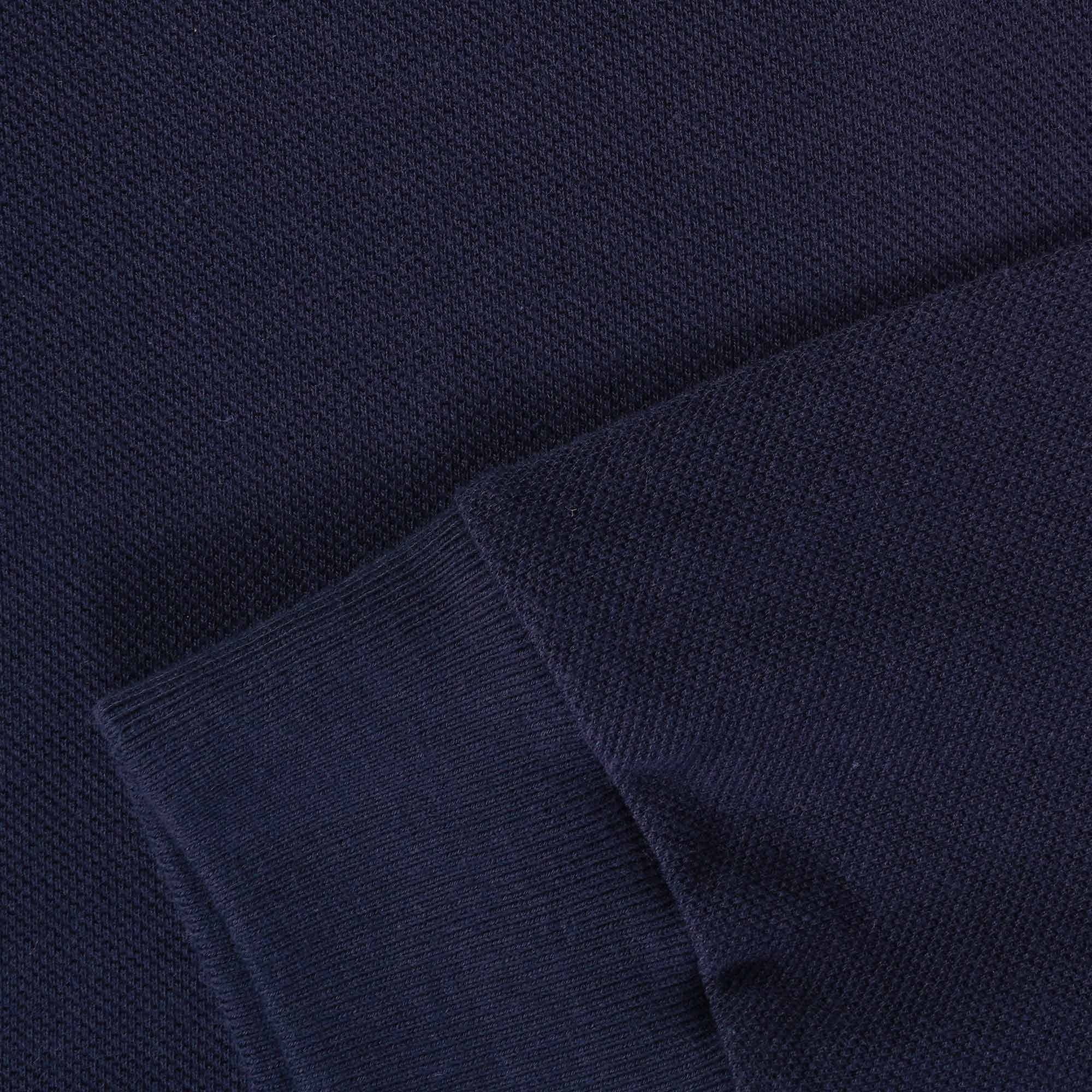 Paul and Shark Long Sleeve Polo Shirt - Blue