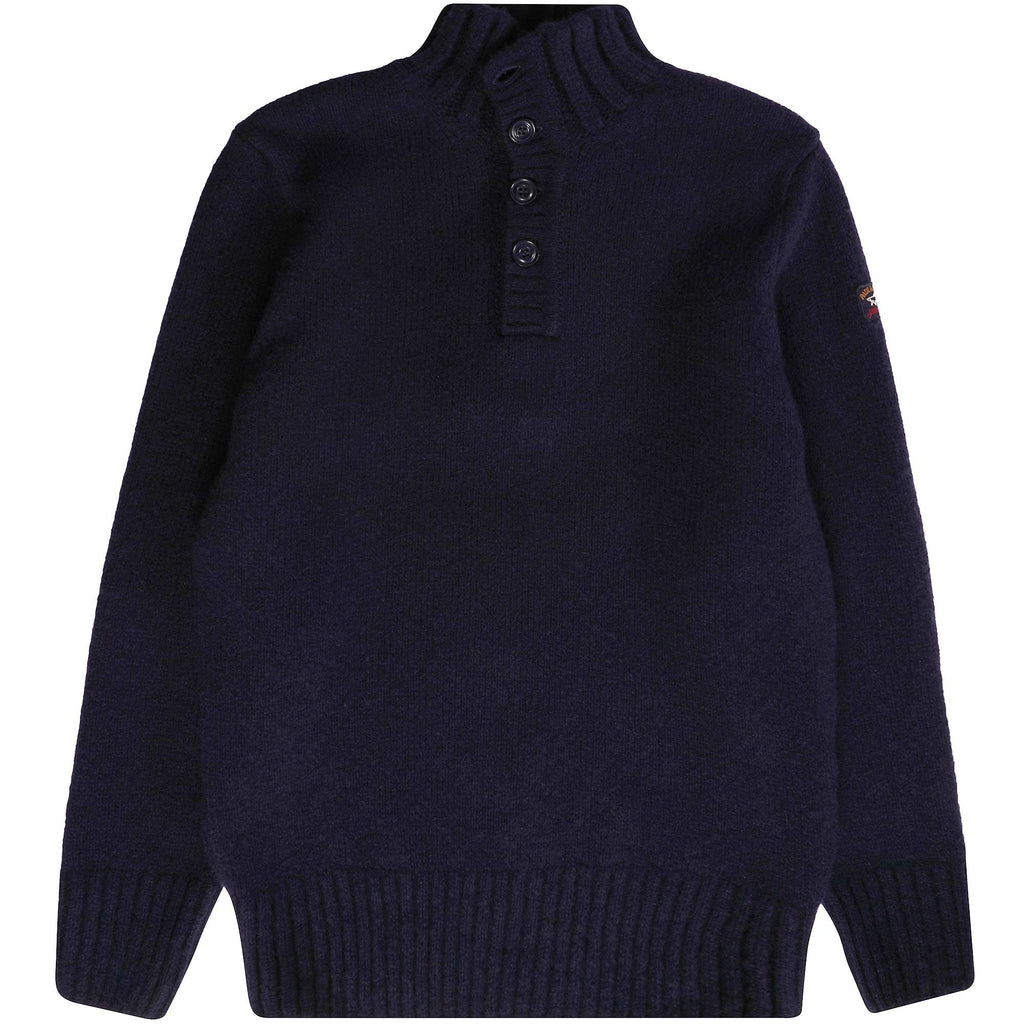 Paul and Shark Fisherman Sweater - Blue