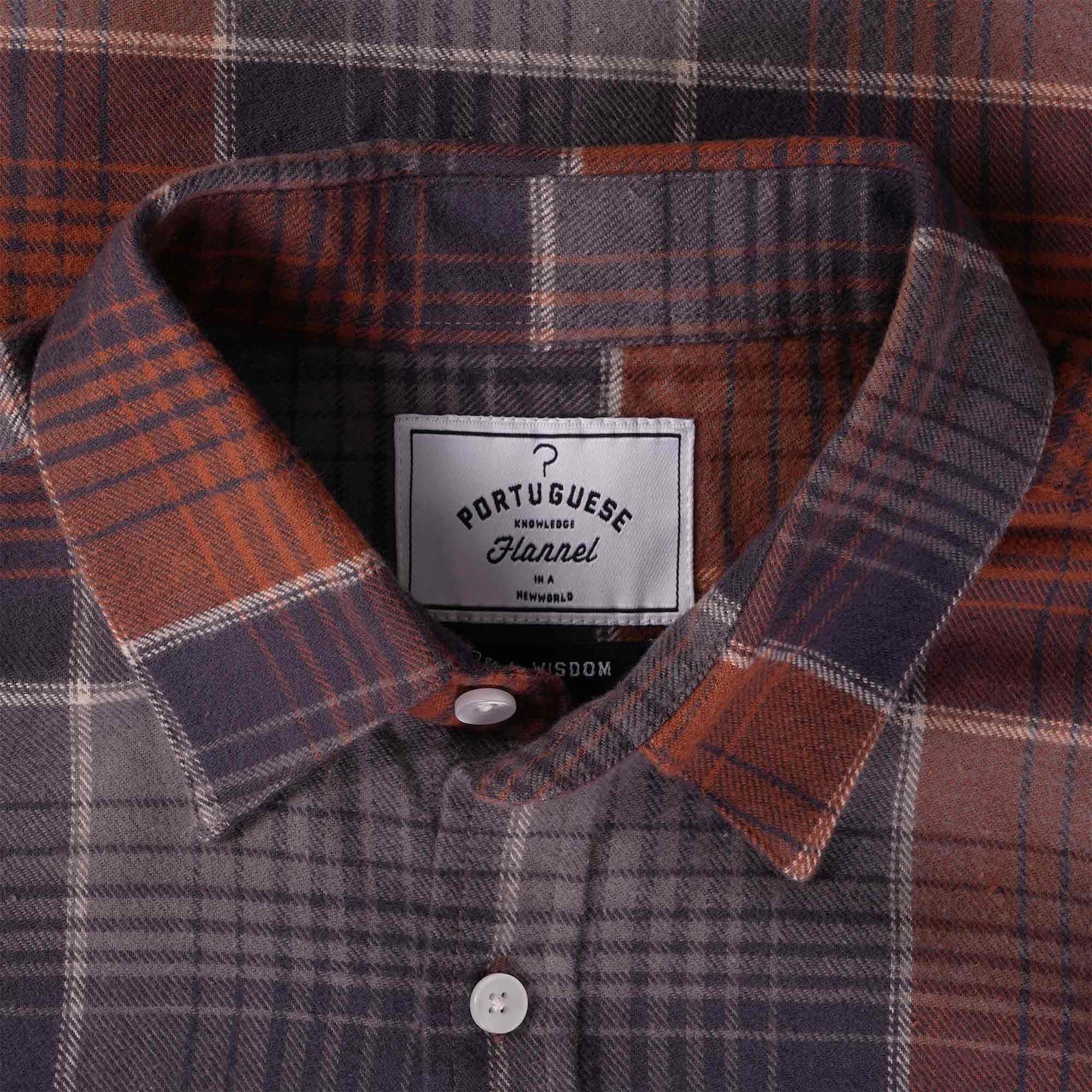 Portuguese Flannel Liner Shirt - Blue/Red