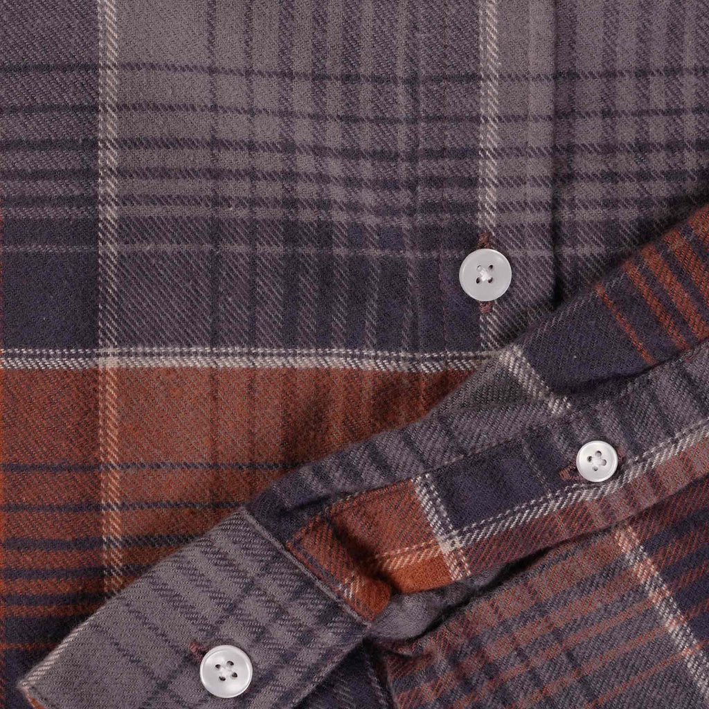 Portuguese Flannel Liner Shirt - Blue/Red