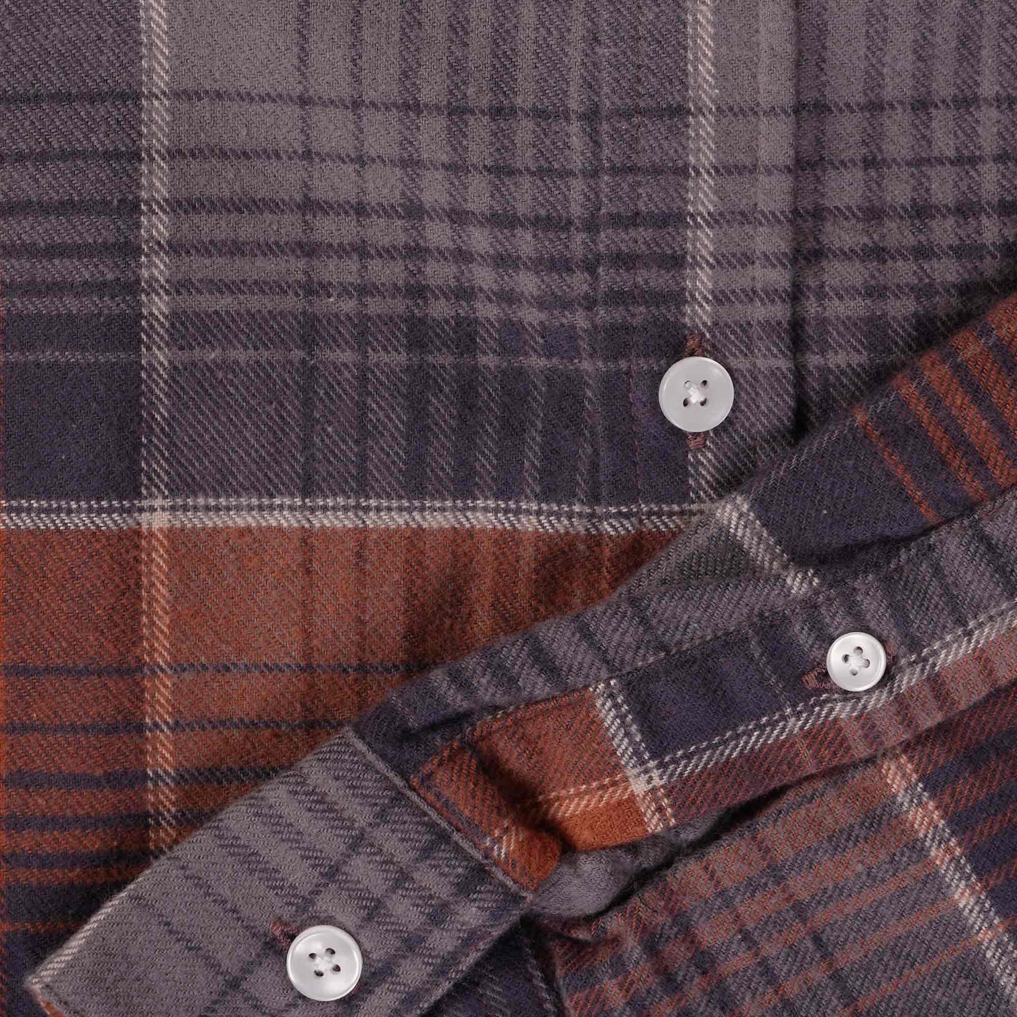 Portuguese Flannel Liner Shirt - Blue/Red