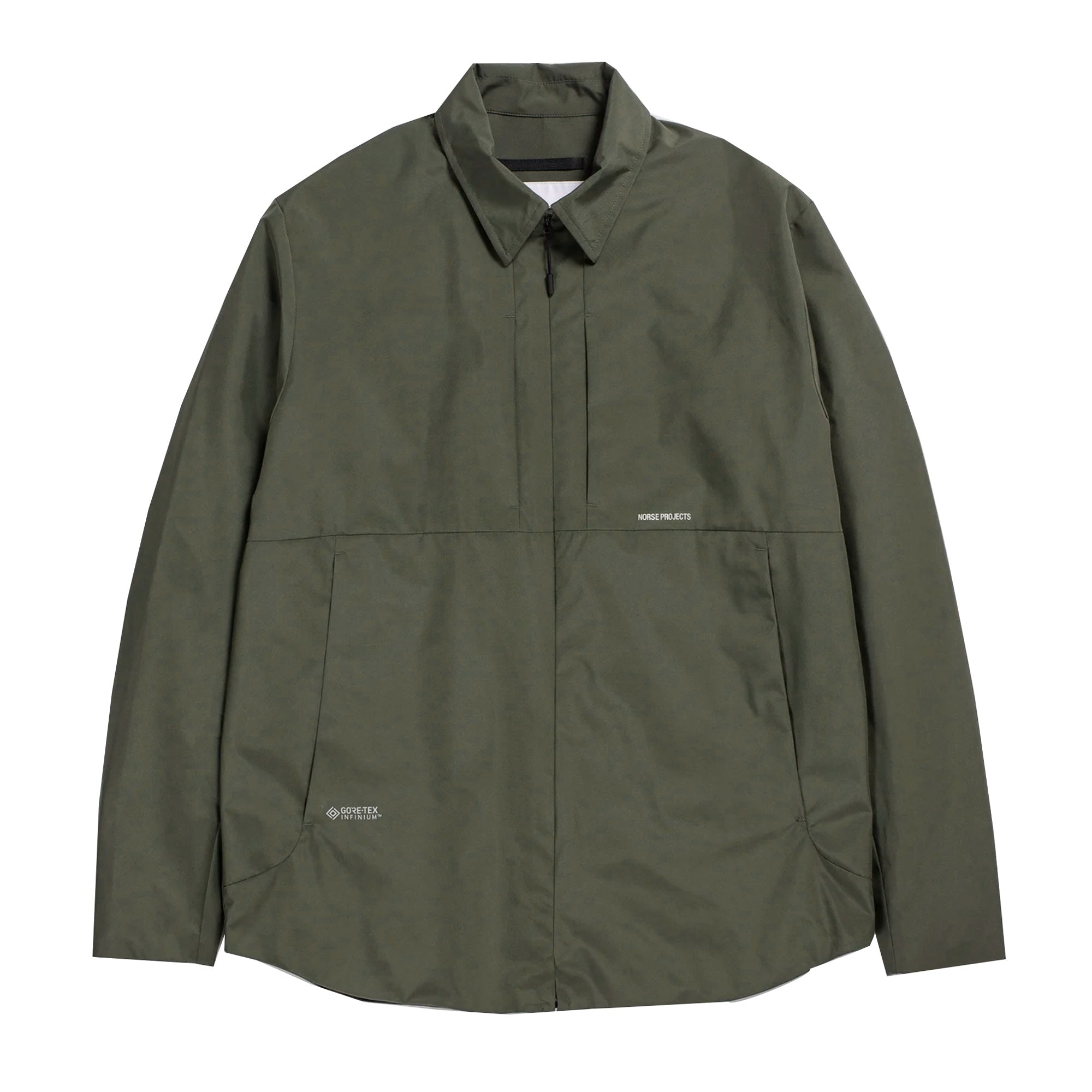 Norse Projects Jens Gore-Tex Infinium 2.0 Jacket - Ivy Green