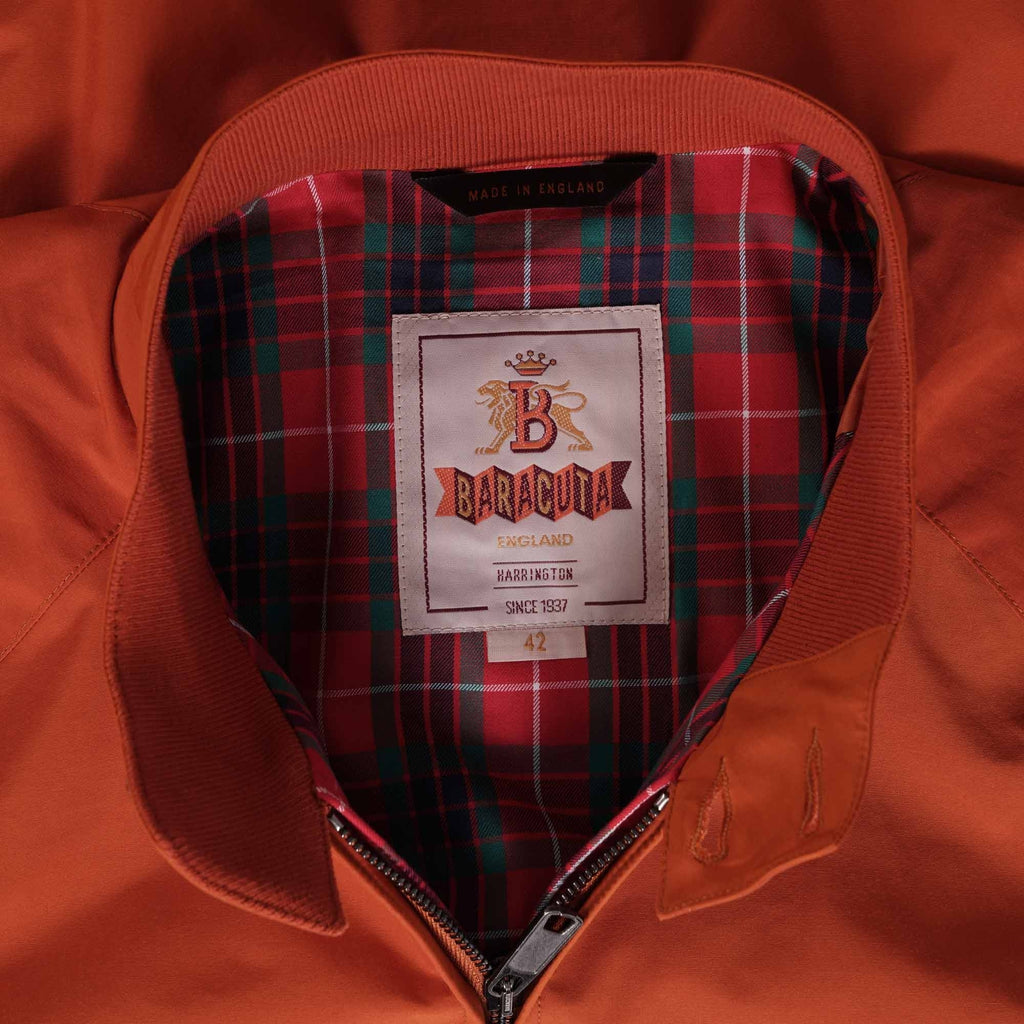 Baracuta G9 Original Harrington Jacket - Dark Orange