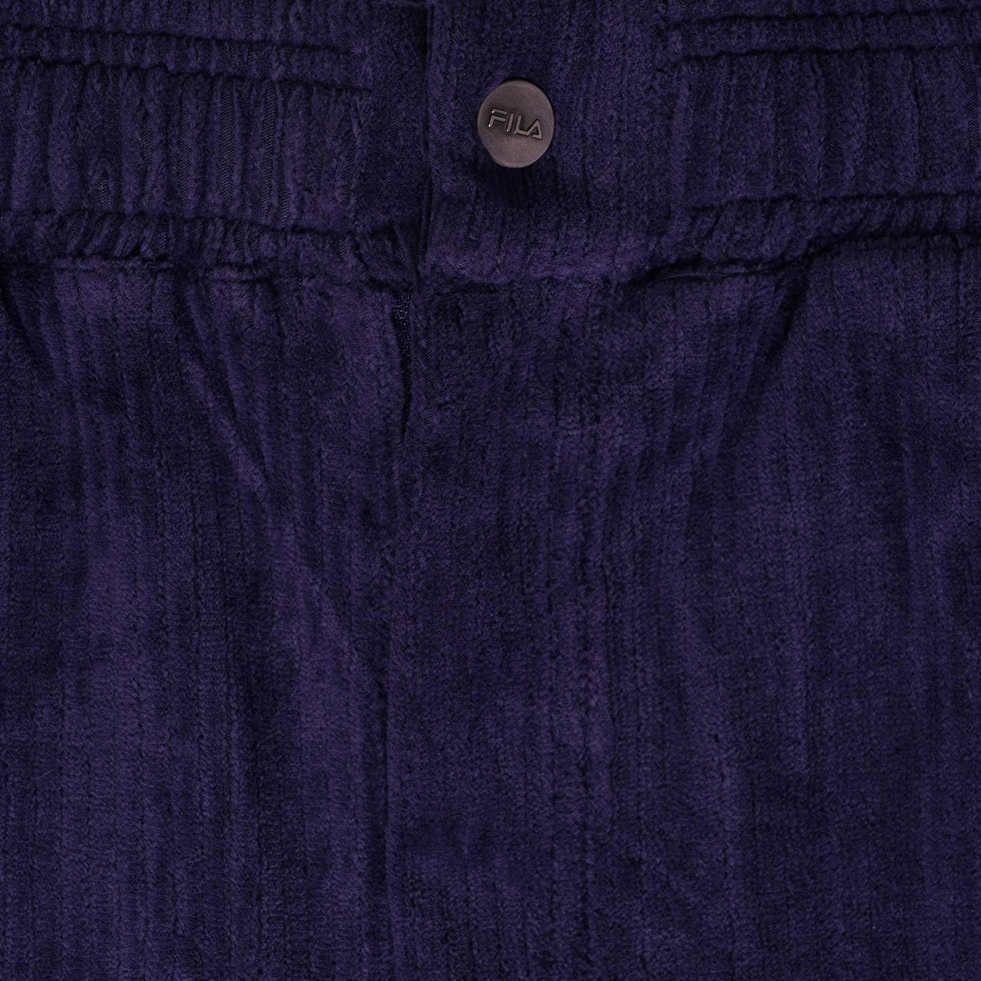 Fila Vintage Pryor Velour Pant - Navy