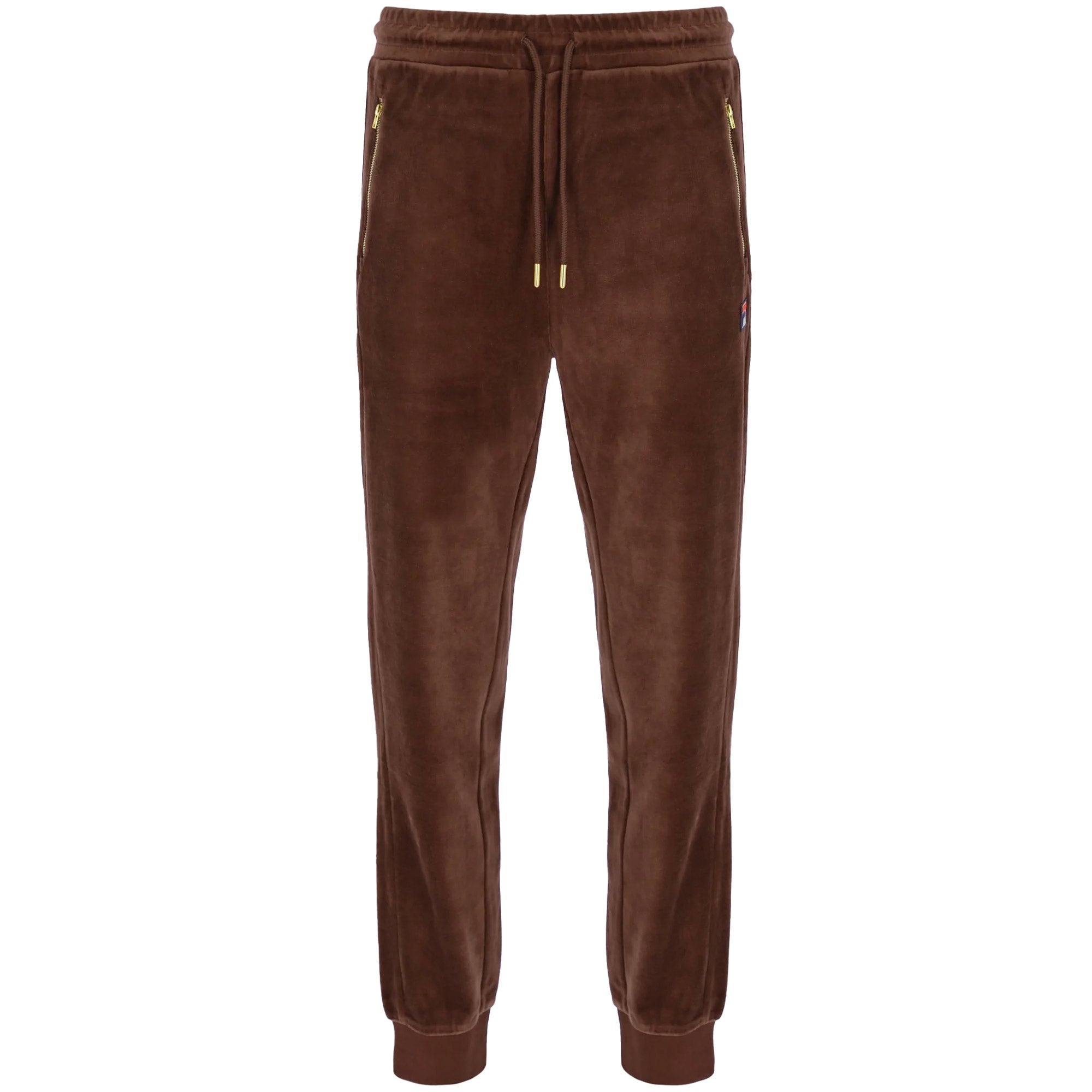 Fila Vintage Terence Velour Pant - Brown Stone