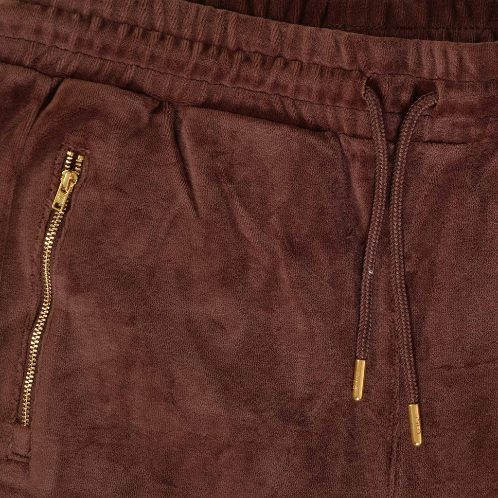 Fila Vintage Terence Velour Pant - Brown Stone