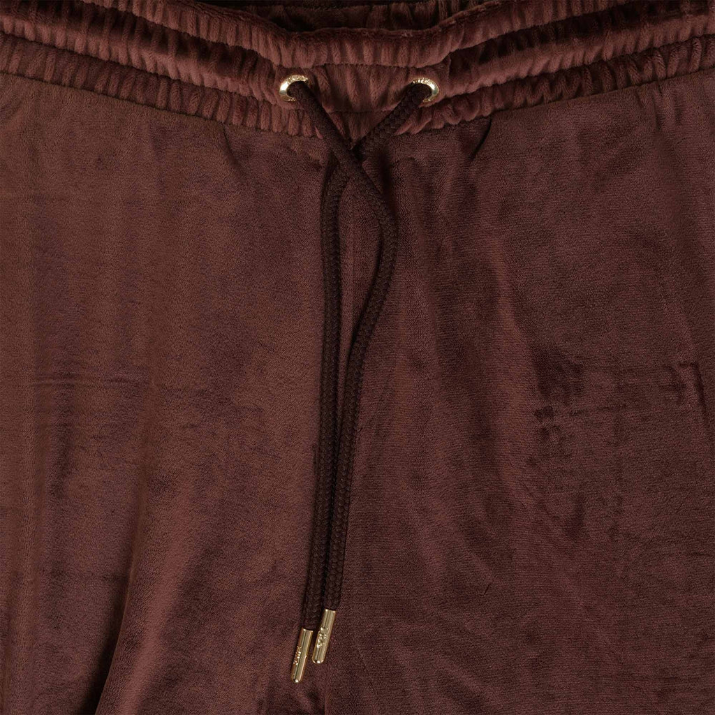 Fila Vintage Lir Velour Track Pant -  Brown Stone