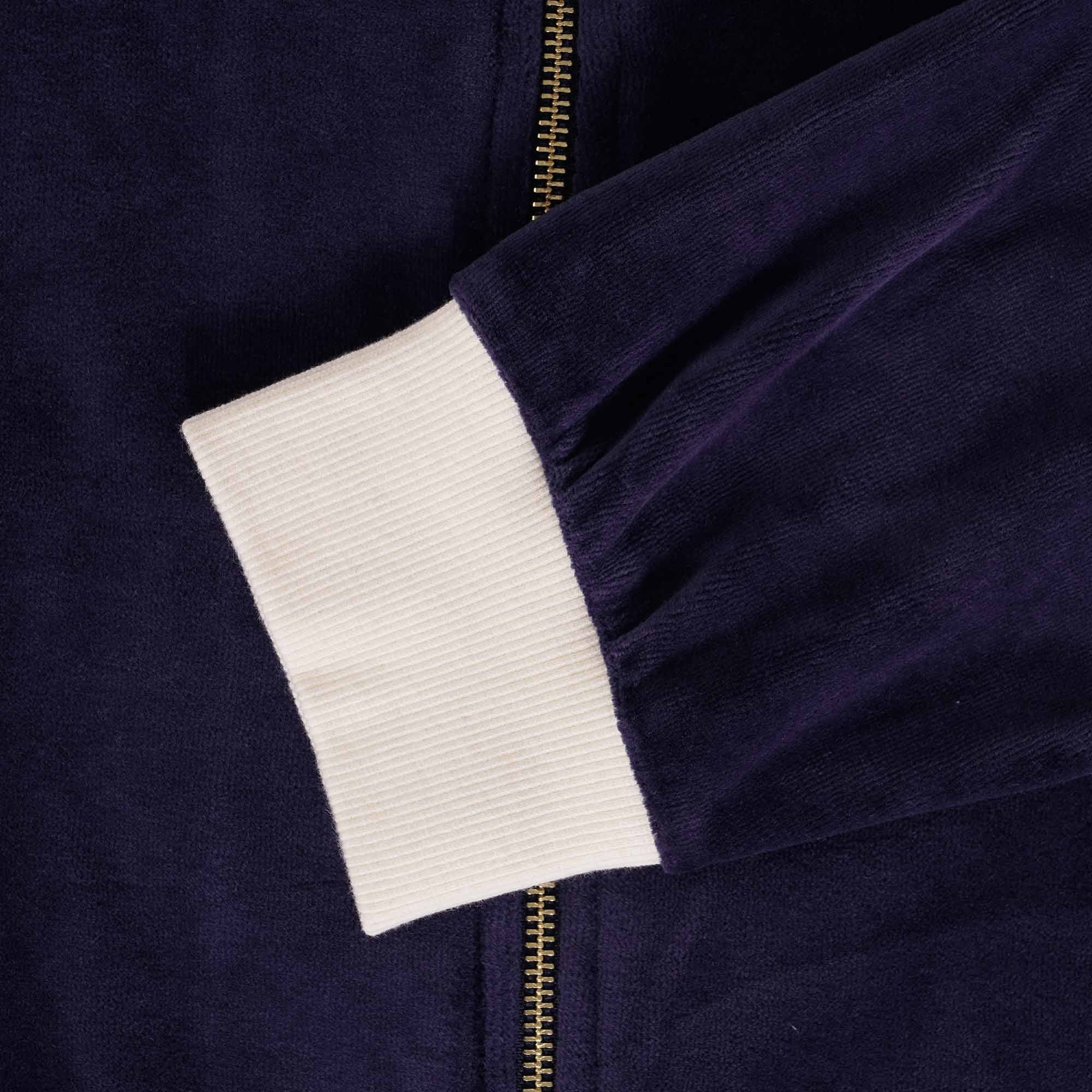 Fila Vintage Floyd Velour Jacket - Navy
