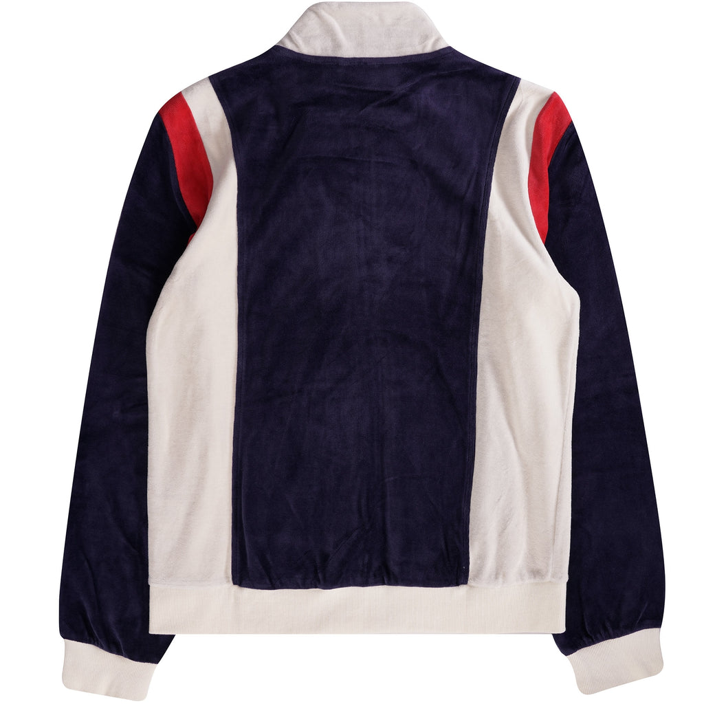 Fila Vintage Floyd Velour Jacket - Navy