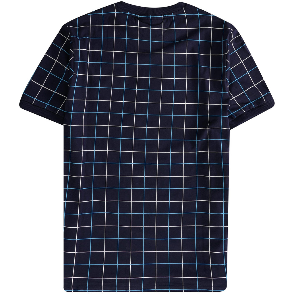 Fila Vintage Casbian Ringer T-Shirt - Navy