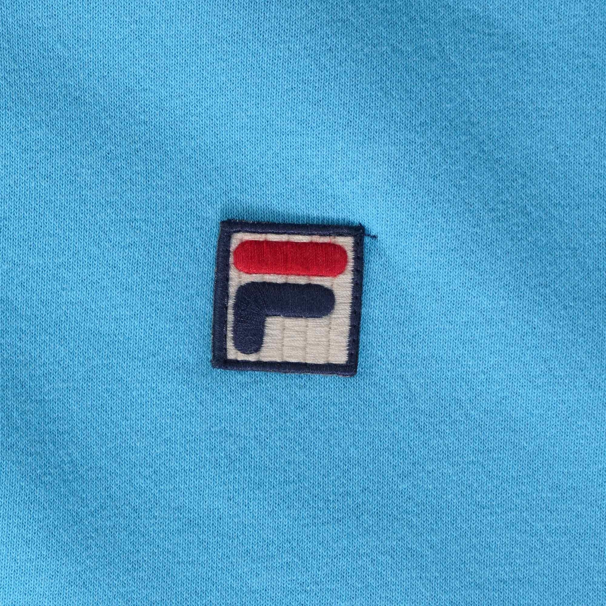 Fila Vintage Luka Essential Crew Neck - Aquarius