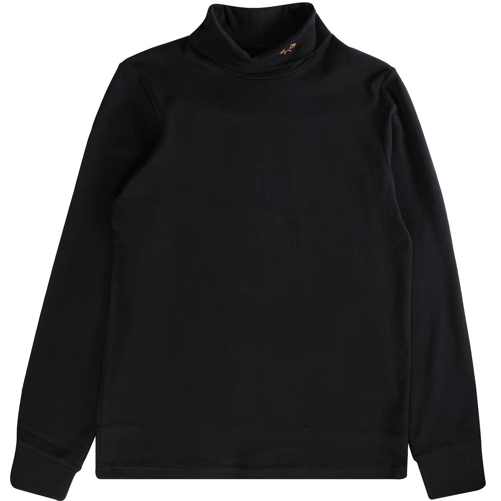 Fred Perry Roll Neck Top - Black