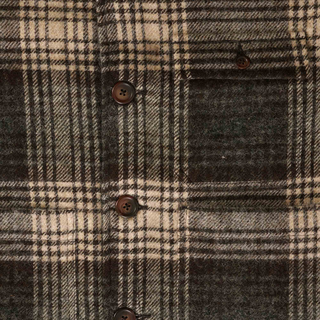 Universal Works Cabin Jacket - Brown Moon Check