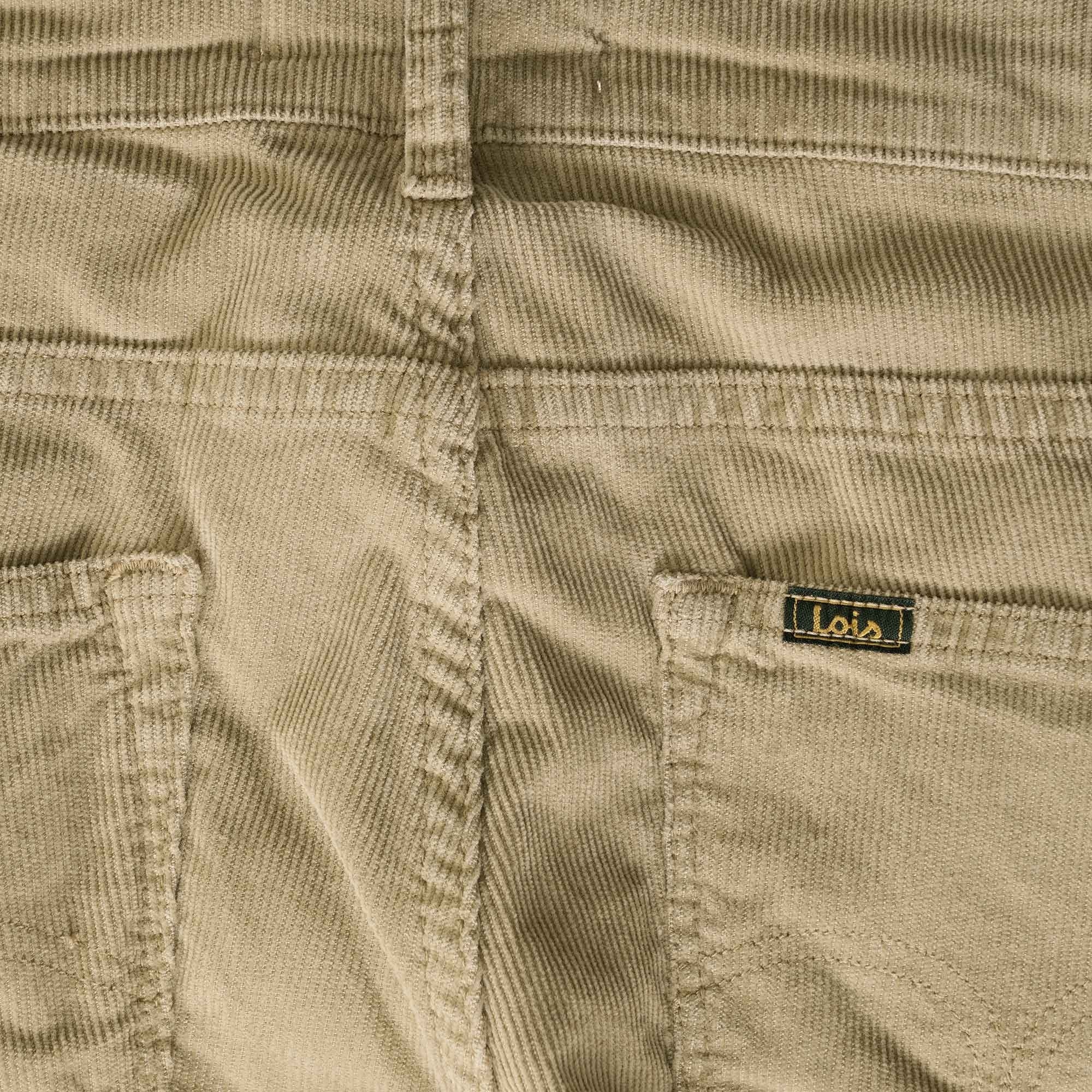 Sierra Thin Cord Trousers - Dark Sand