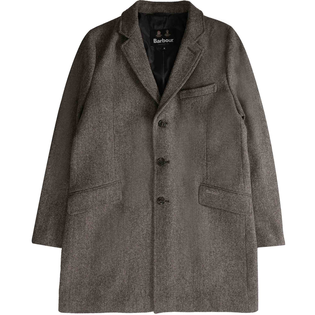 Barbour Hendon Wool Jacket - Charcoal