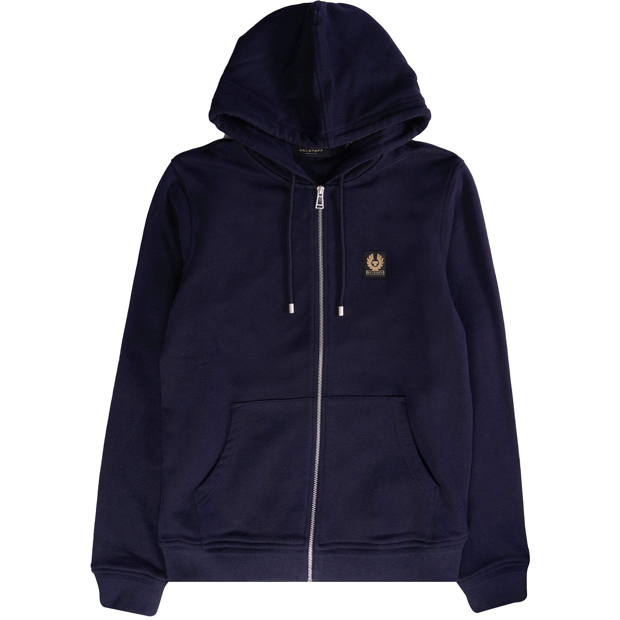 Belstaff Full Zip Hoodie - Dark Ink