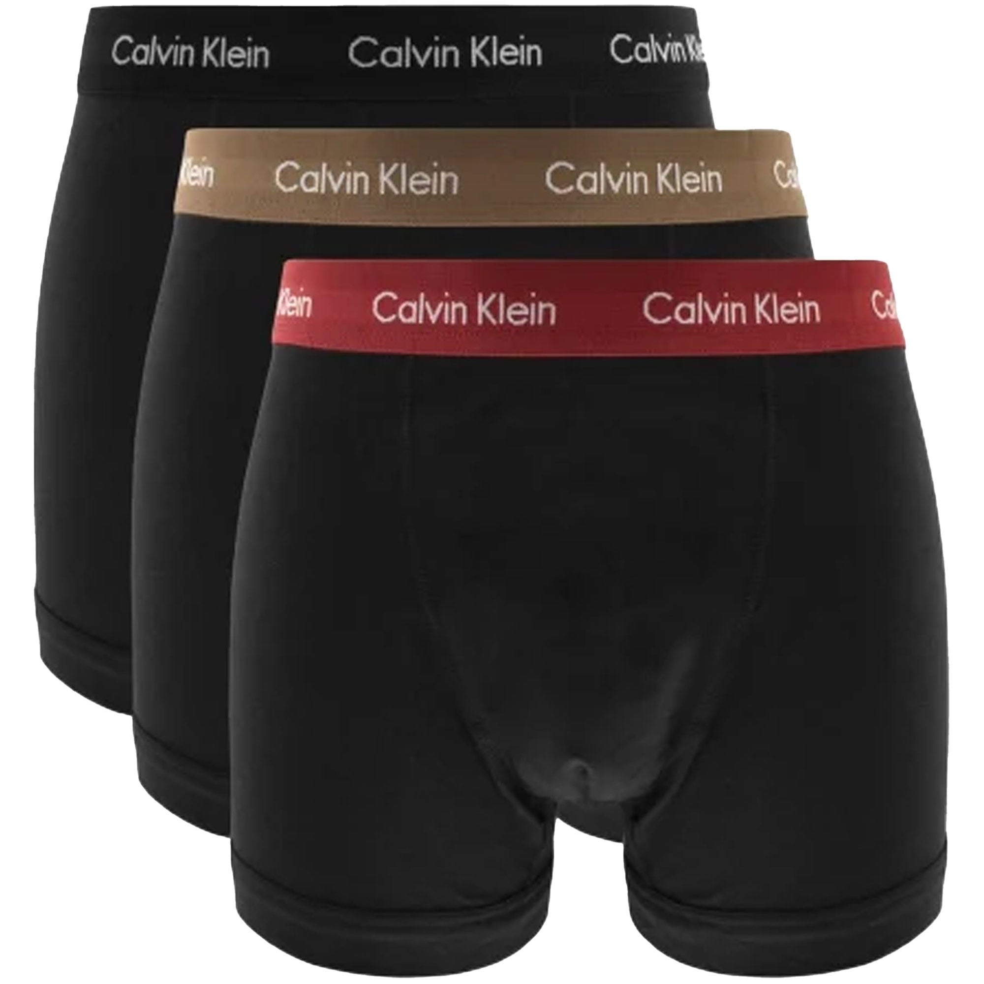 Calvin Klein 3pk Cotton Trunks - Multi