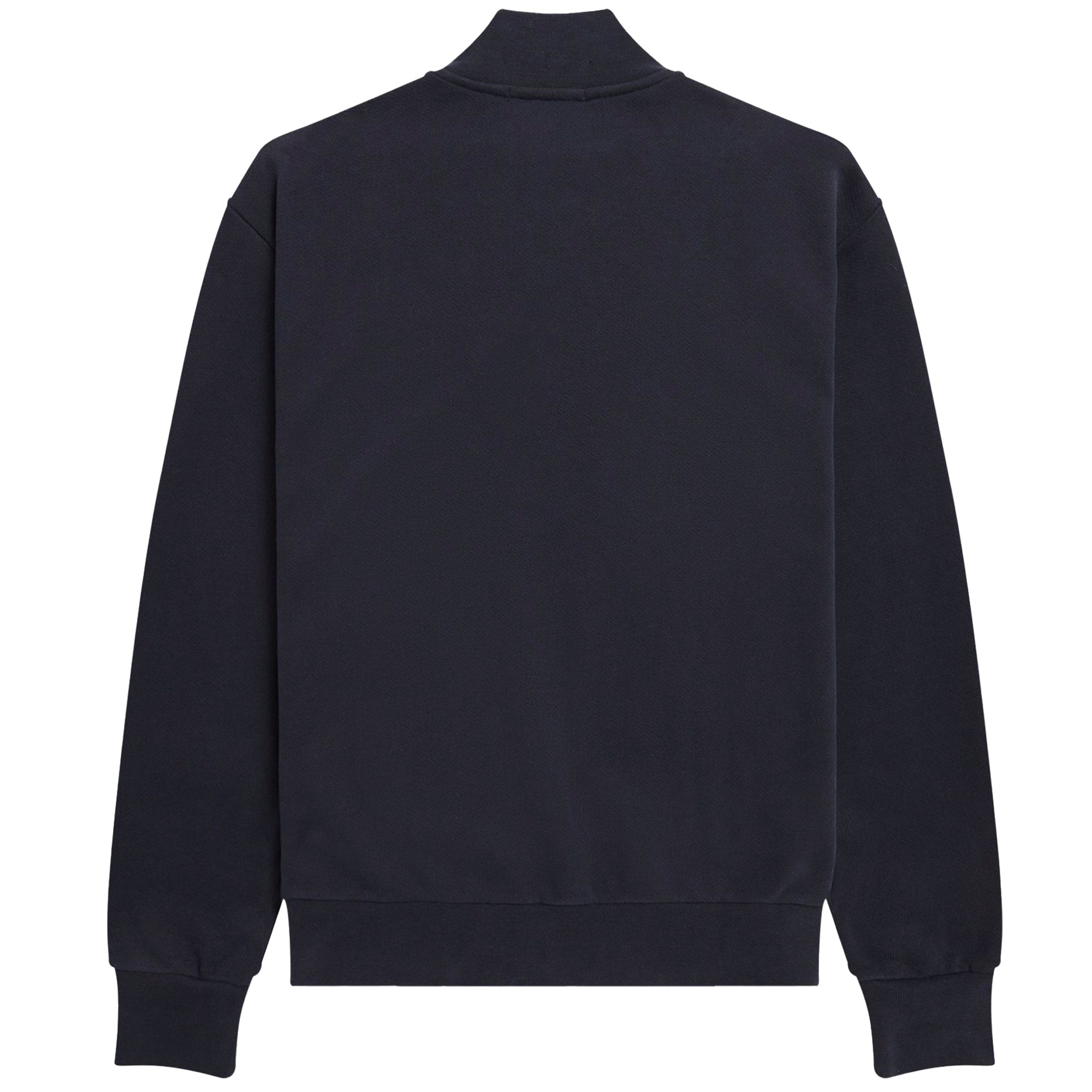 Fred Perry Reissues Loopback Bomber Neck Track Jacket - Navy
