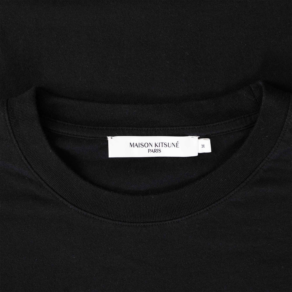 Maison Kitsune Dressed Fox Print Easy T-shirt - Black