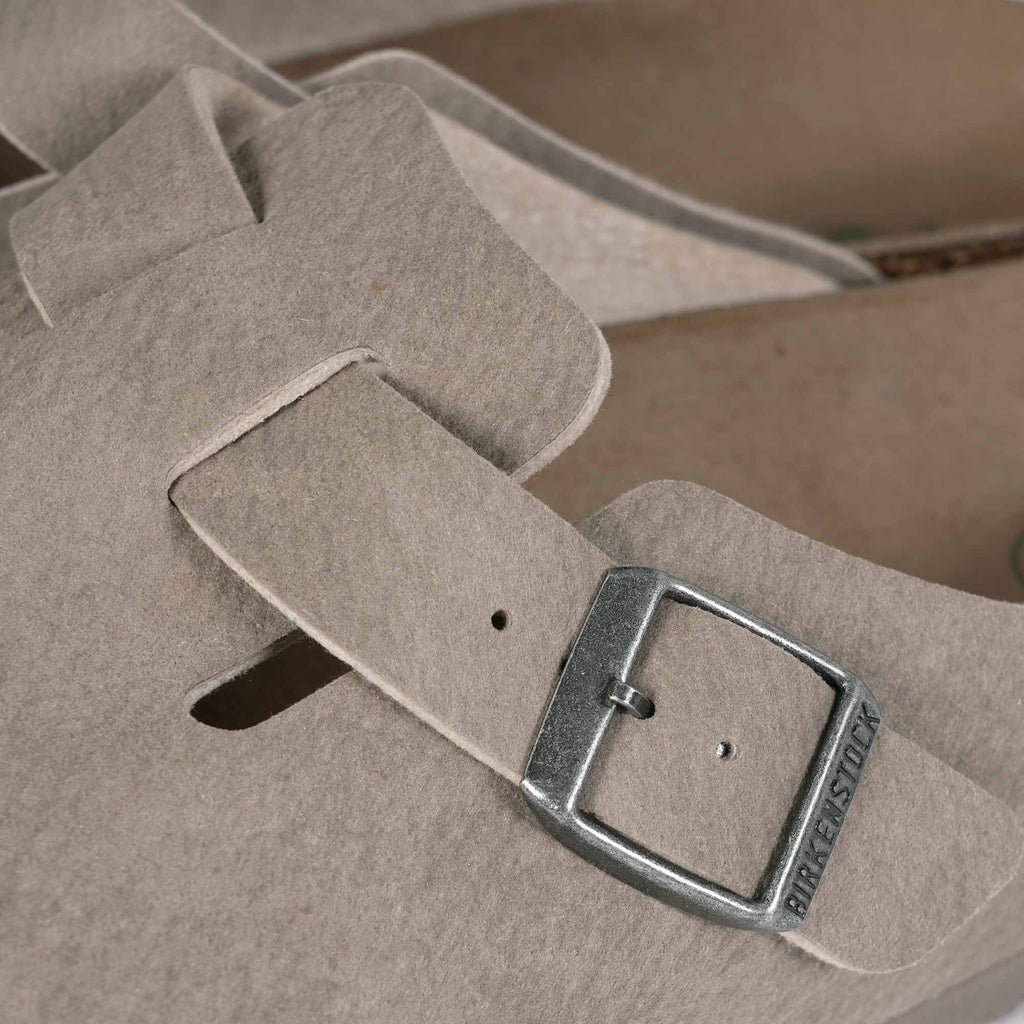Birkenstock Boston - Desert Dust Gray Taupe