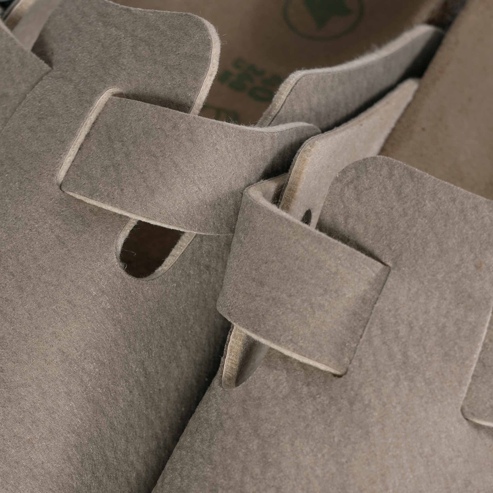 Birkenstock Boston - Desert Dust Gray Taupe