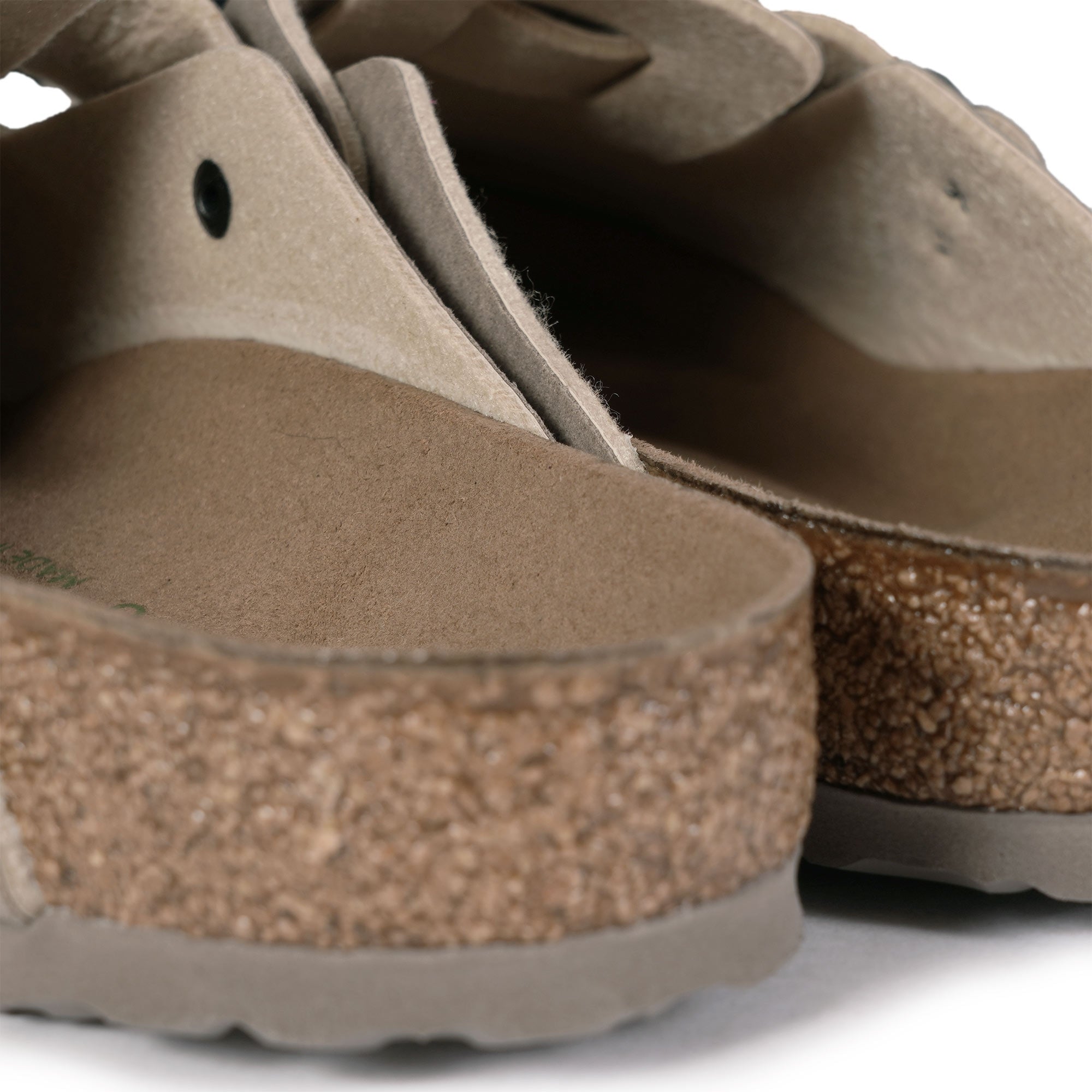 Birkenstock Boston - Desert Dust Gray Taupe