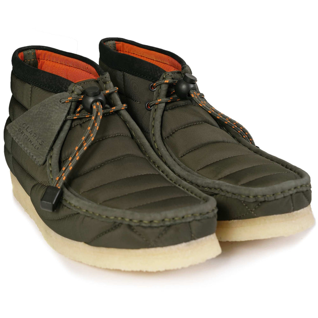 Clarks Originals Wallabee Boot - Khaki Quilted