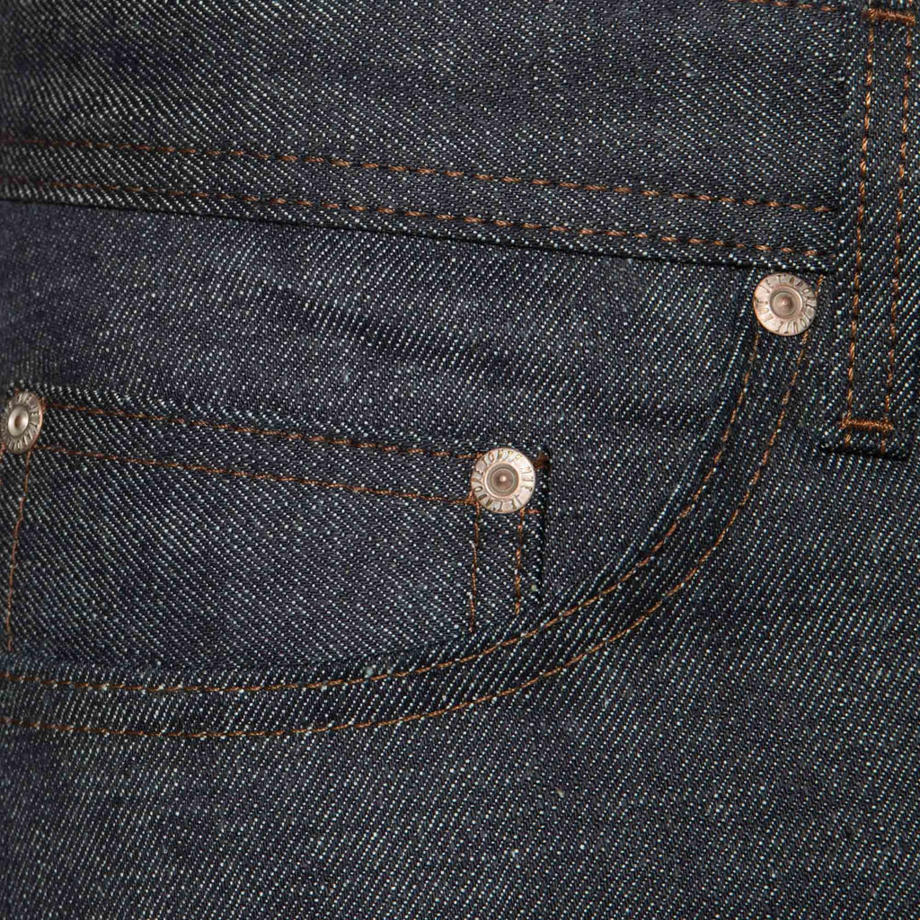 Naked and Famous Denim Weird Guy Scratch-n-Sniff Hiba Cypress - Indigo