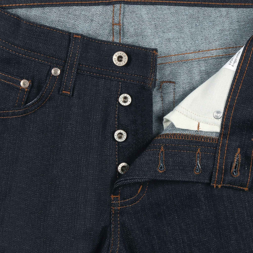 Super Guy Cashmere Blend Stretch Denim - Indigo