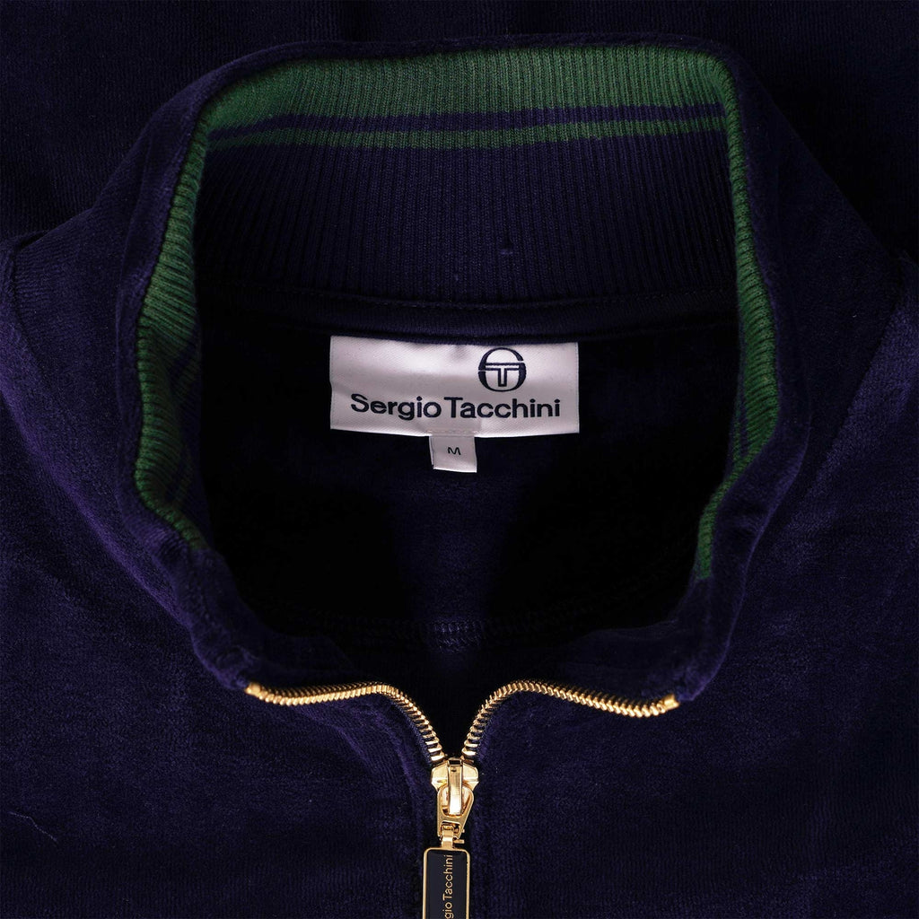 Sergio Tacchini Damarindo Track Top - Maritime Blue/Dark Green