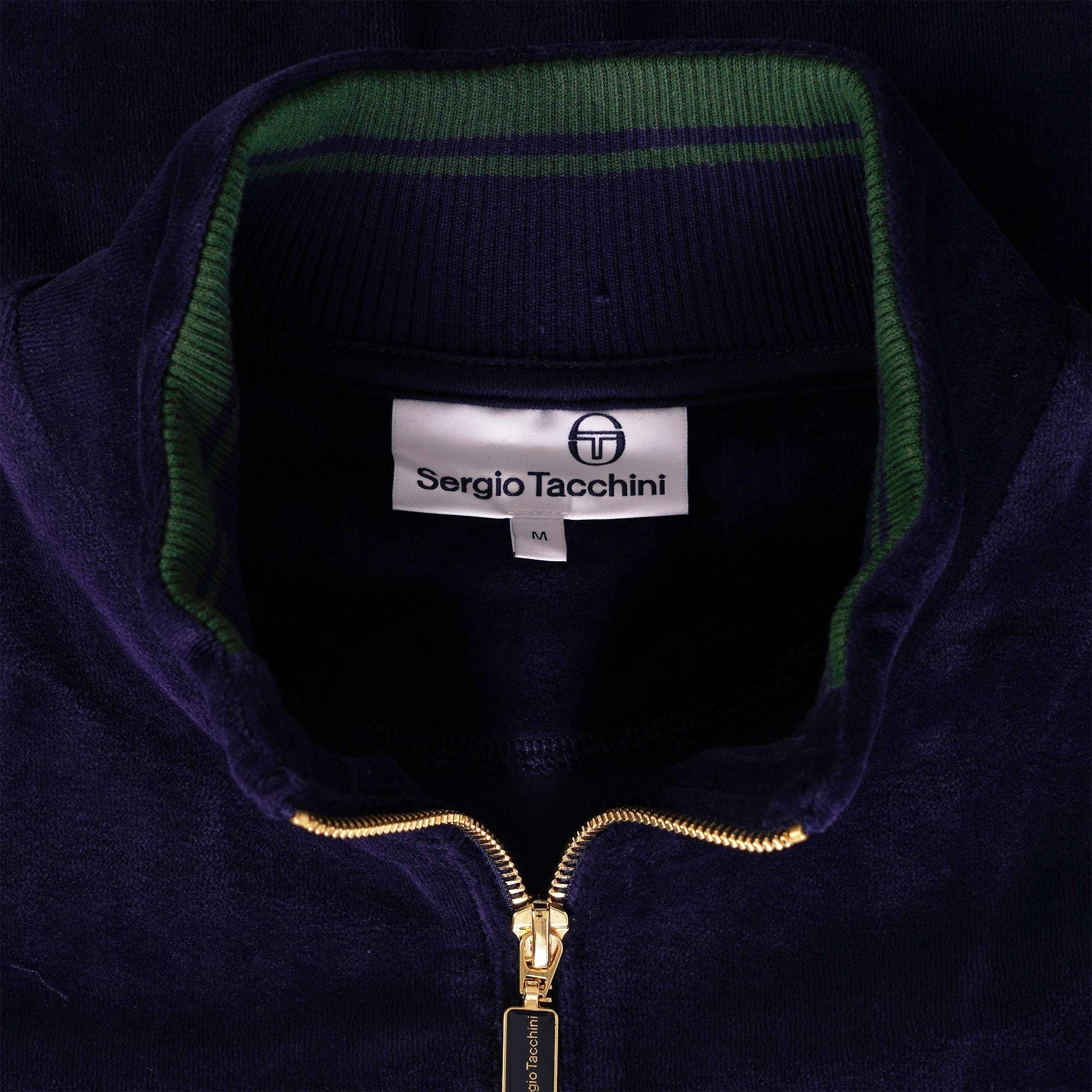 Sergio Tacchini Damarindo Track Top - Maritime Blue/Dark Green
