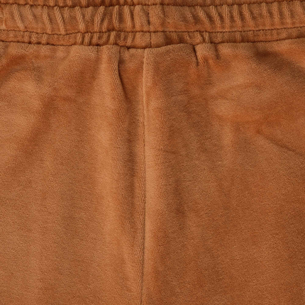 Damarindo Velour Track Pants - Almond/Maritime Blue