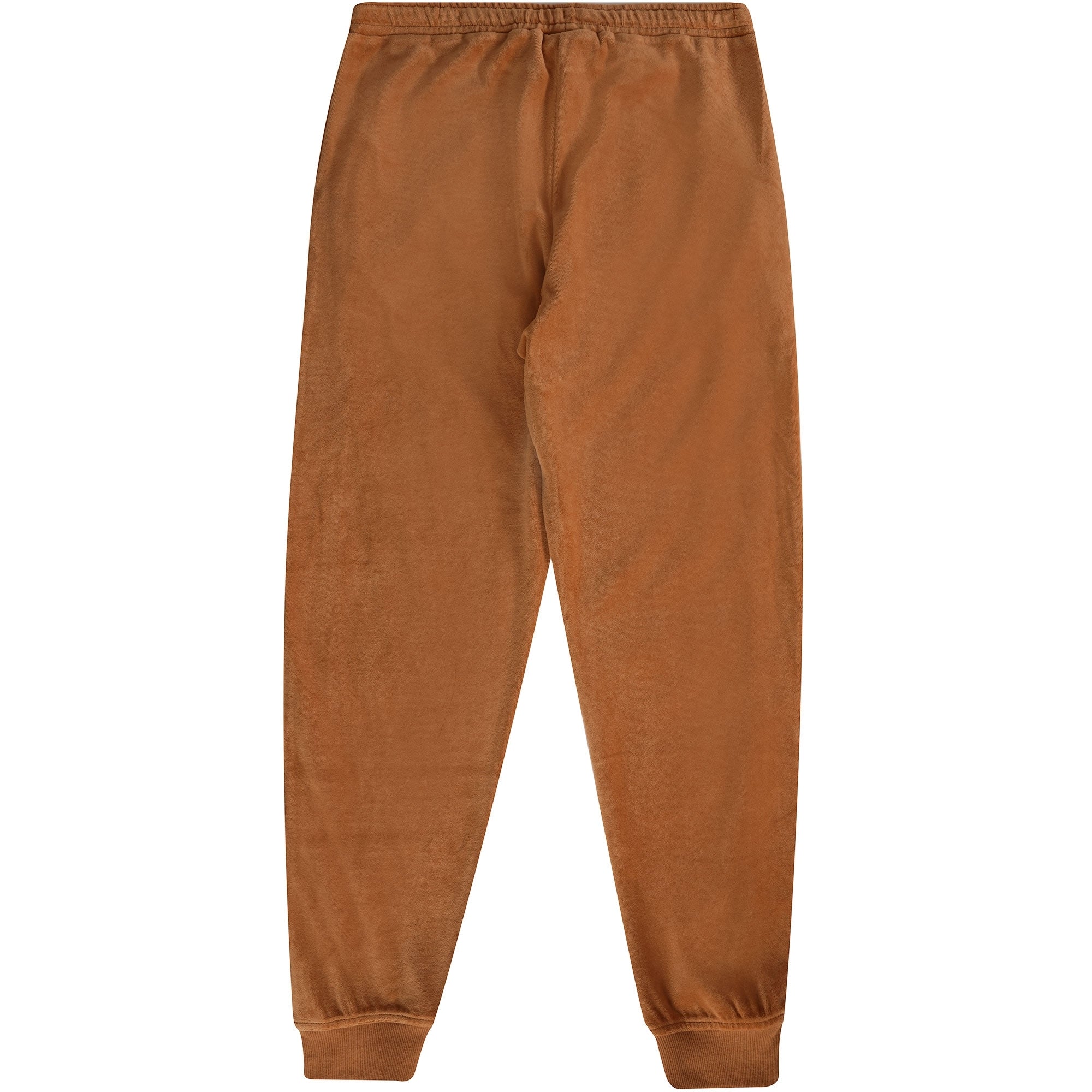 Damarindo Velour Track Pants - Almond/Maritime Blue