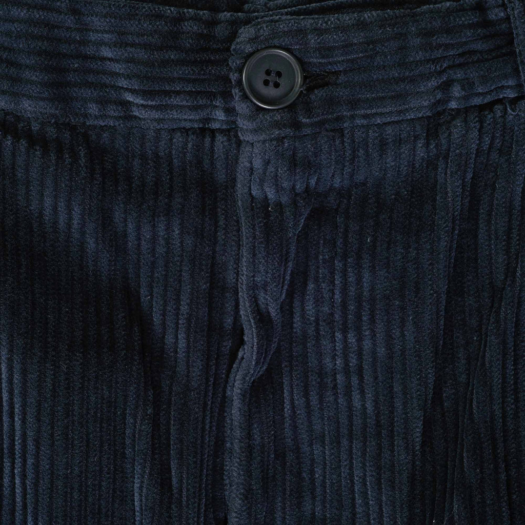 Manuel Jumbo Cord Trousers - Night Sky