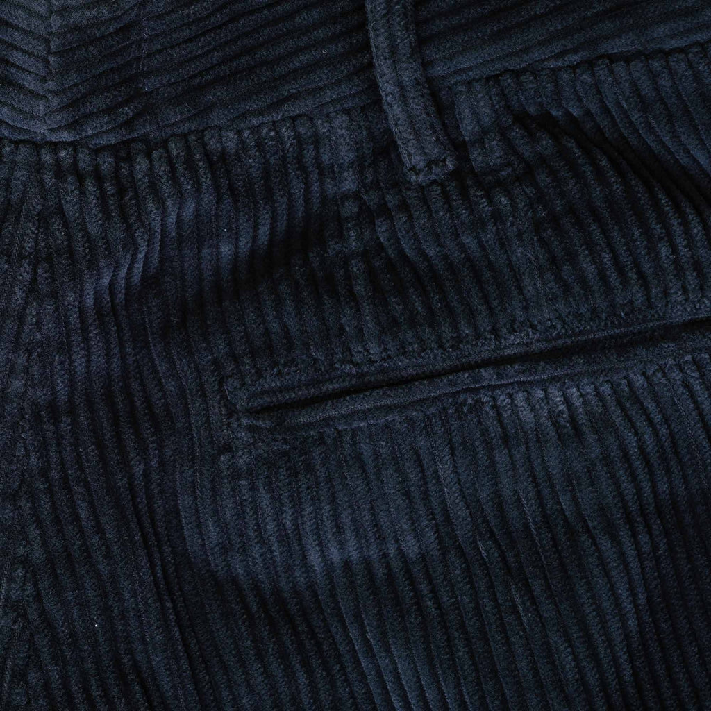 Manuel Jumbo Cord Trousers - Night Sky