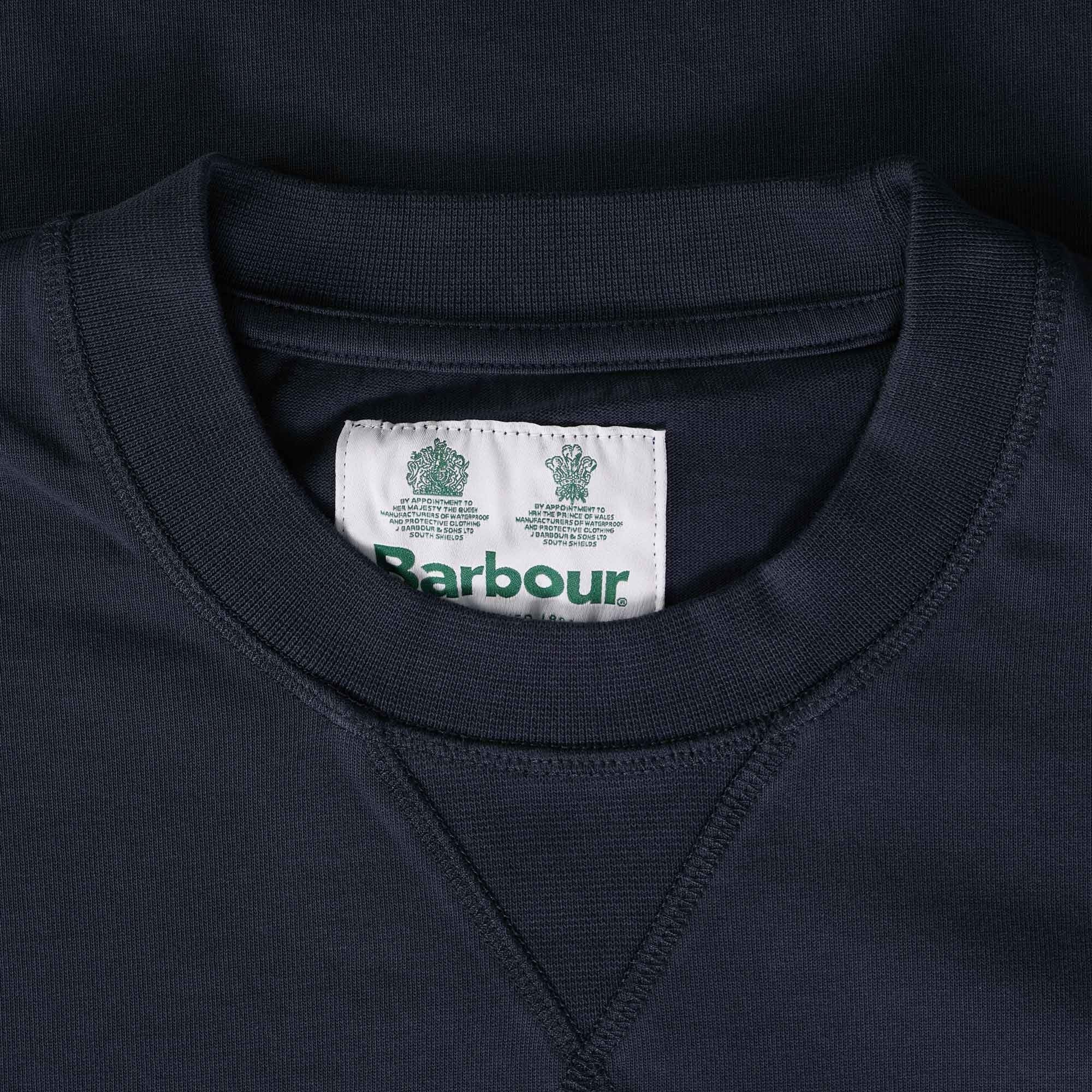 Barbour Sheppey Long Sleeve T-Shirt - Navy