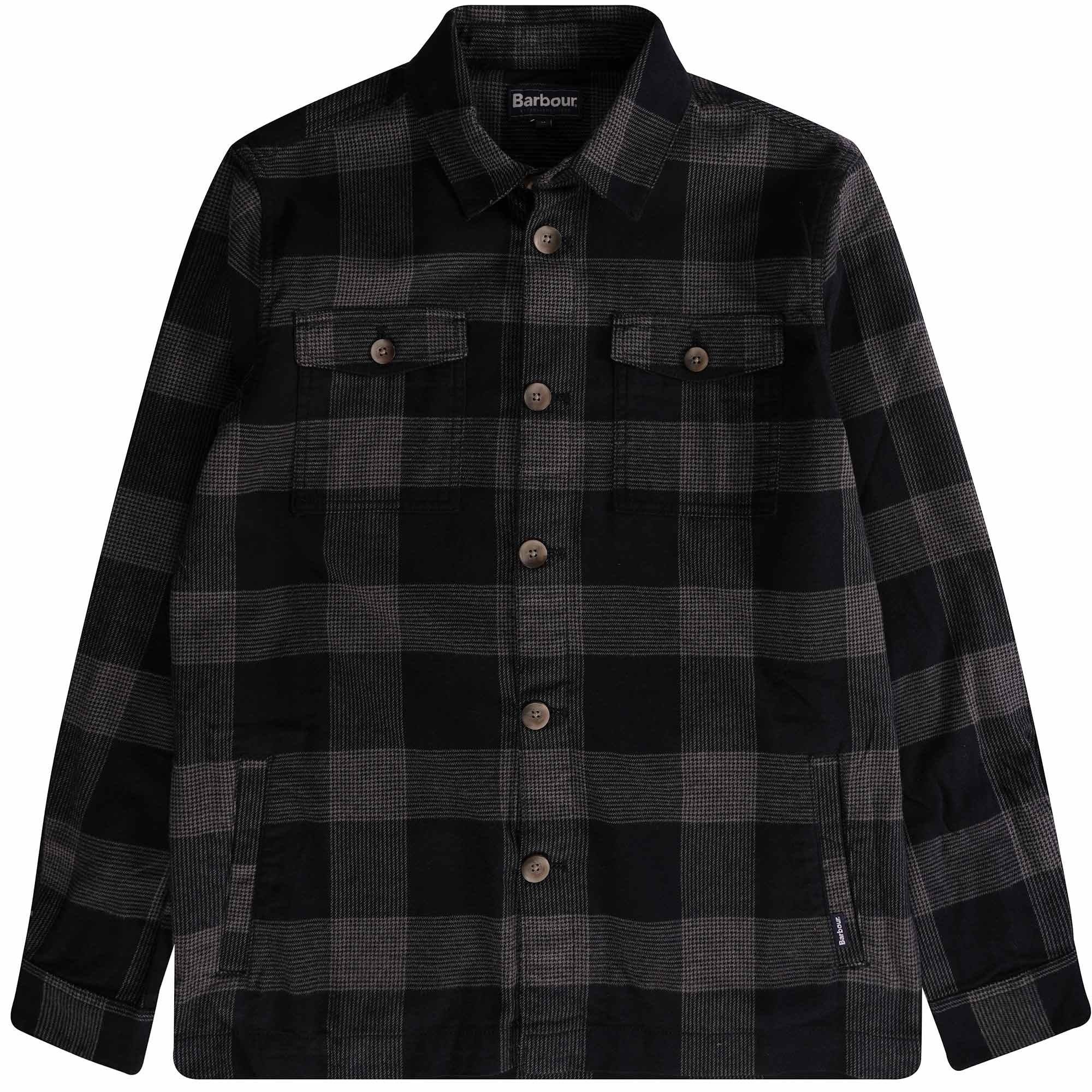 Barbour Potter Overshirt - Black