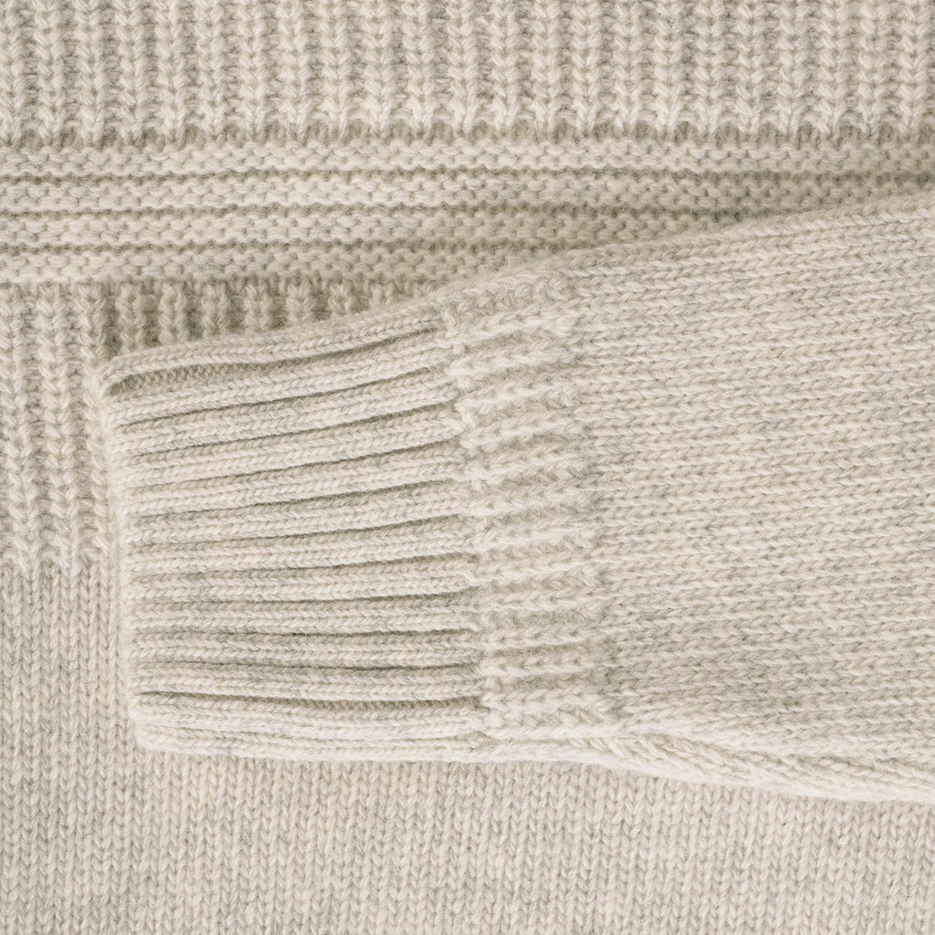 Barbour Amherst Crewneck Jumper - Ecru